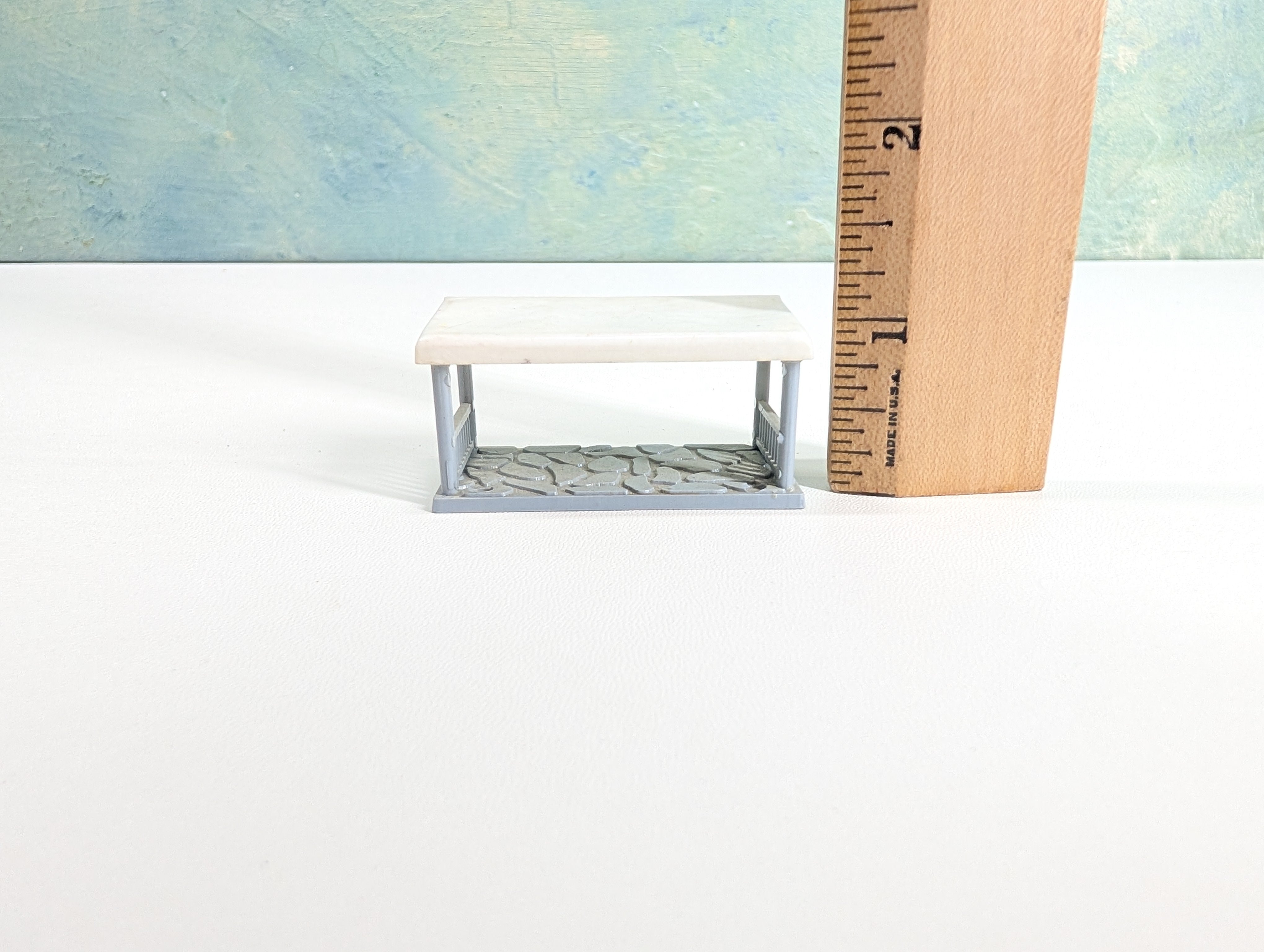 USED HO Scale Stone Patio
