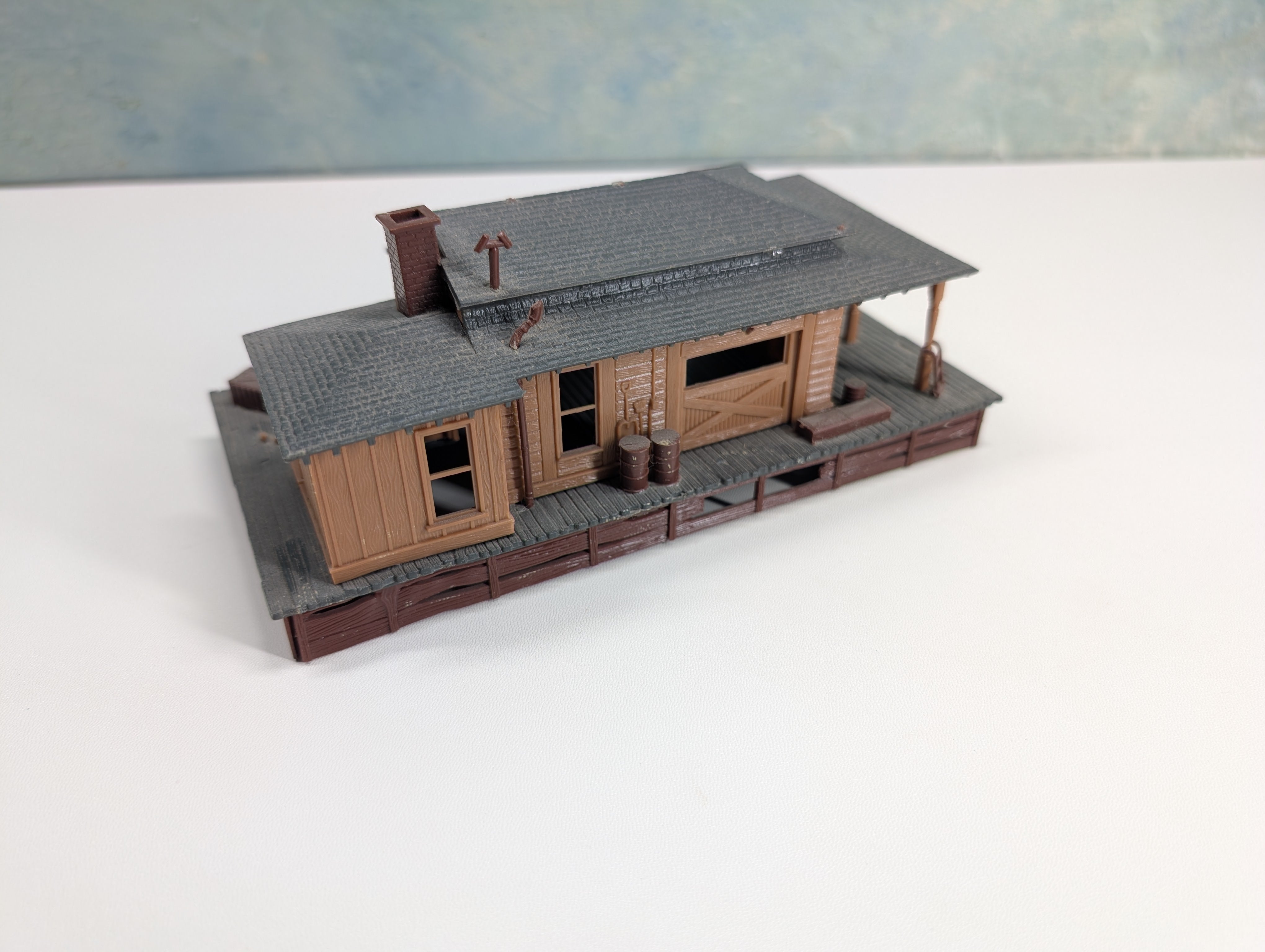 USED HO Scale Old Time Freight Station