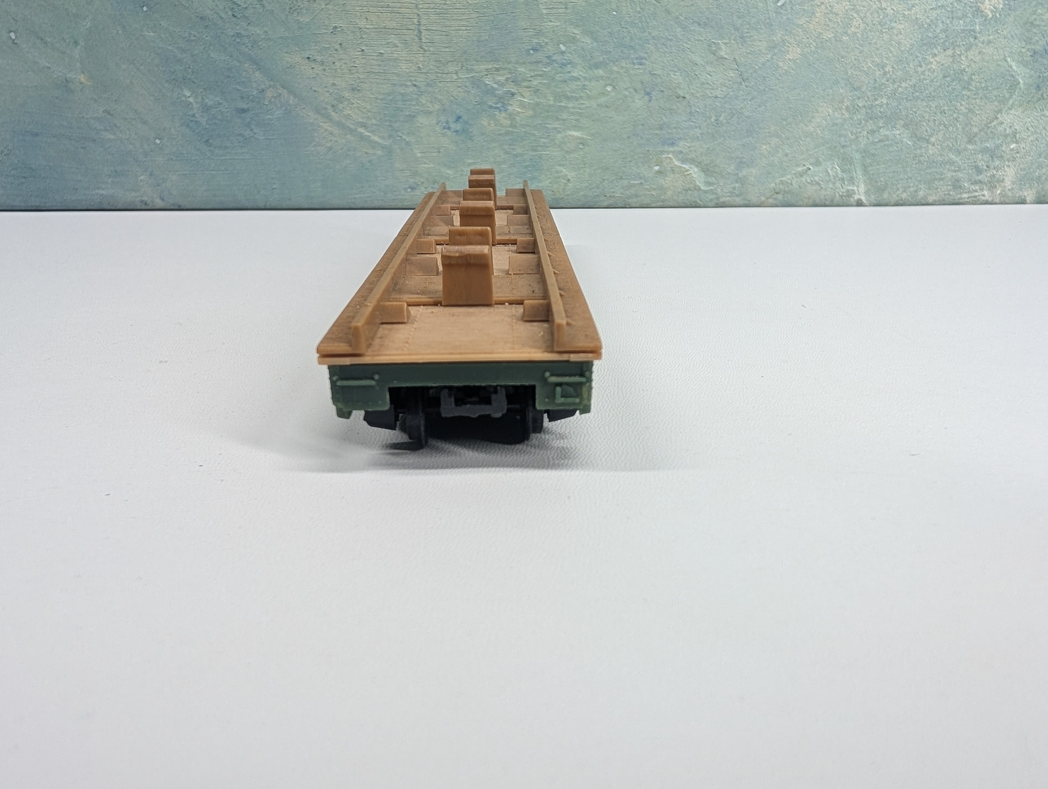 USED Mantua HO Scale 50' Trailer Flat Car Great Northern #42953