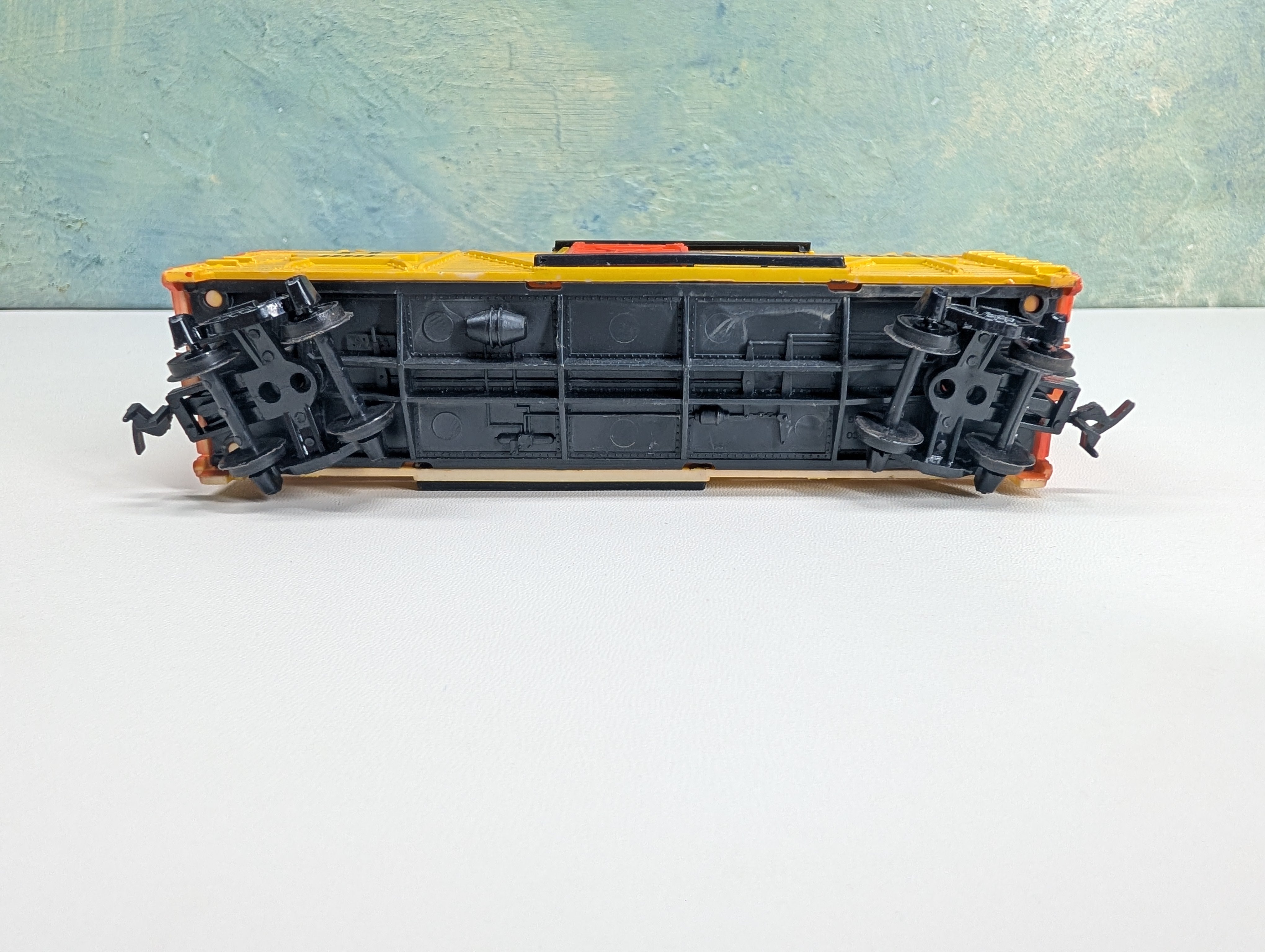 USED Tyco HO Scale Stock Cattle Car Durango KC #40394