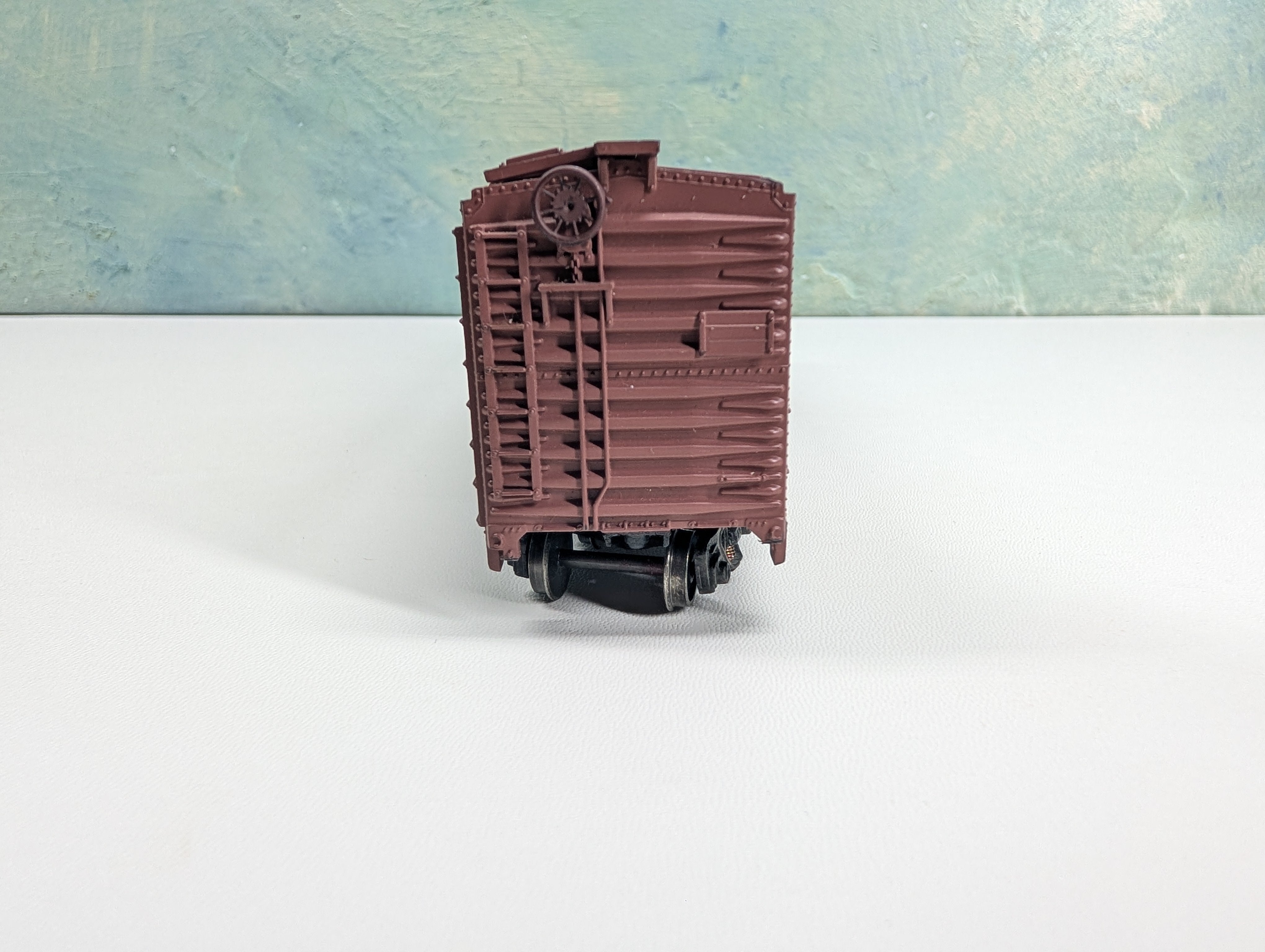 USED HO Scale 50' DD Box Car Northern Pacific NP #6790 Metal Wheels