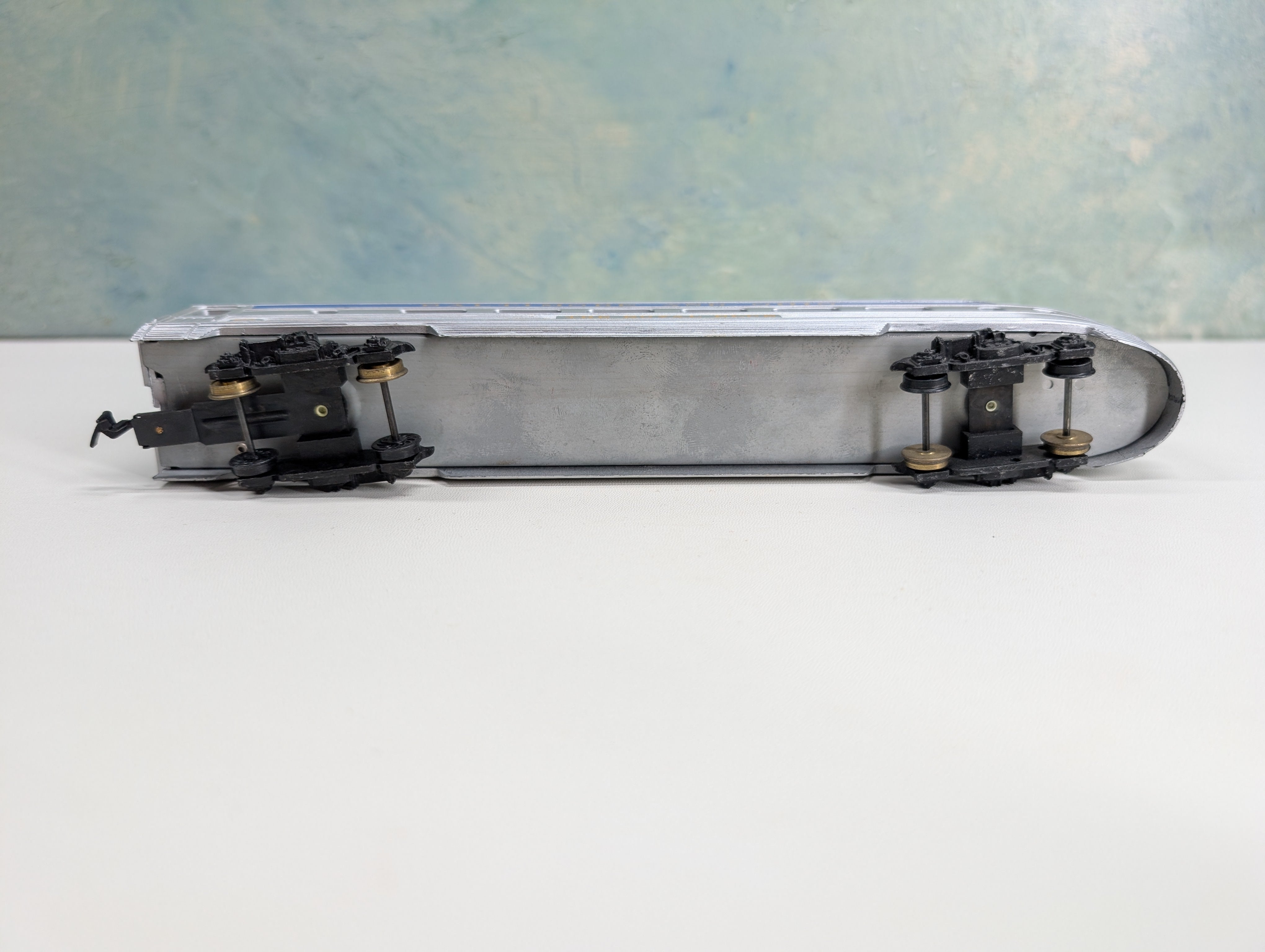 USED Tyco HO Scale Royal Blue Observation Passenger Car Baltimore and Ohio B&O #950