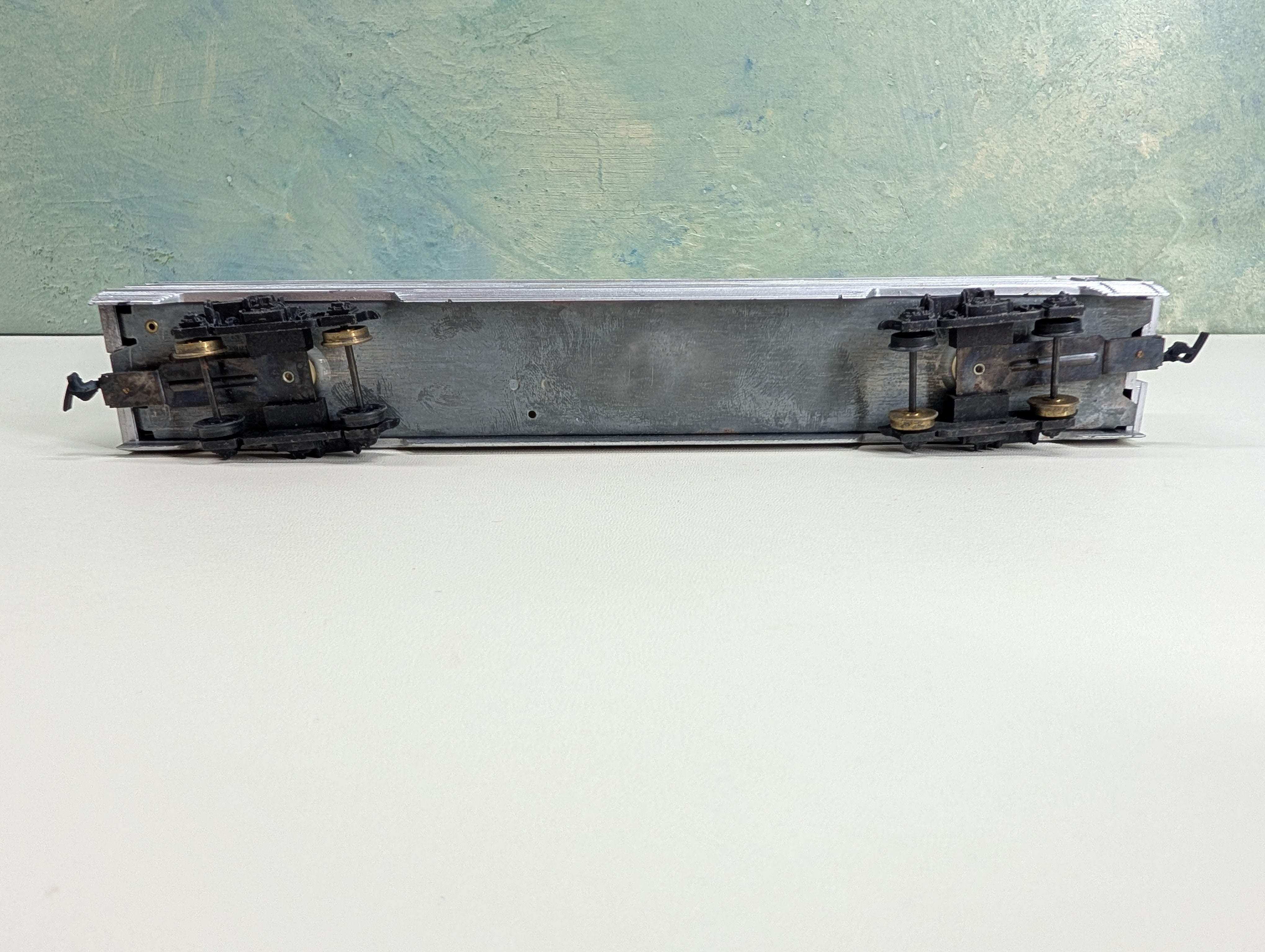 USED Tyco HO Scale Royal Blue Coach Passenger Car Baltimore and Ohio B&O #1235