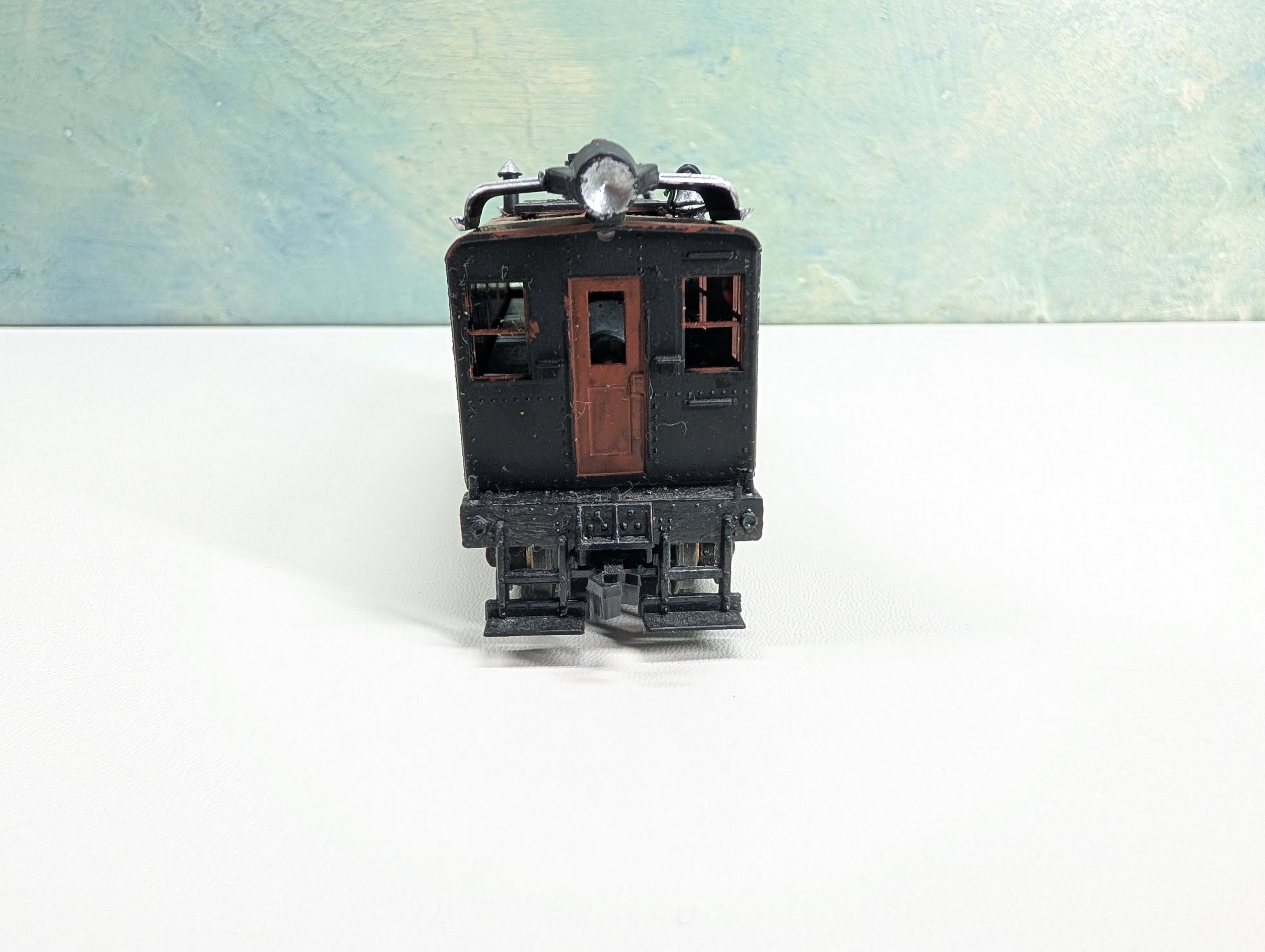 USED Roundhouse 2800 HO Scale Flywheel Diesel Track Cleaner MOW #371 Tested! DC KIT
