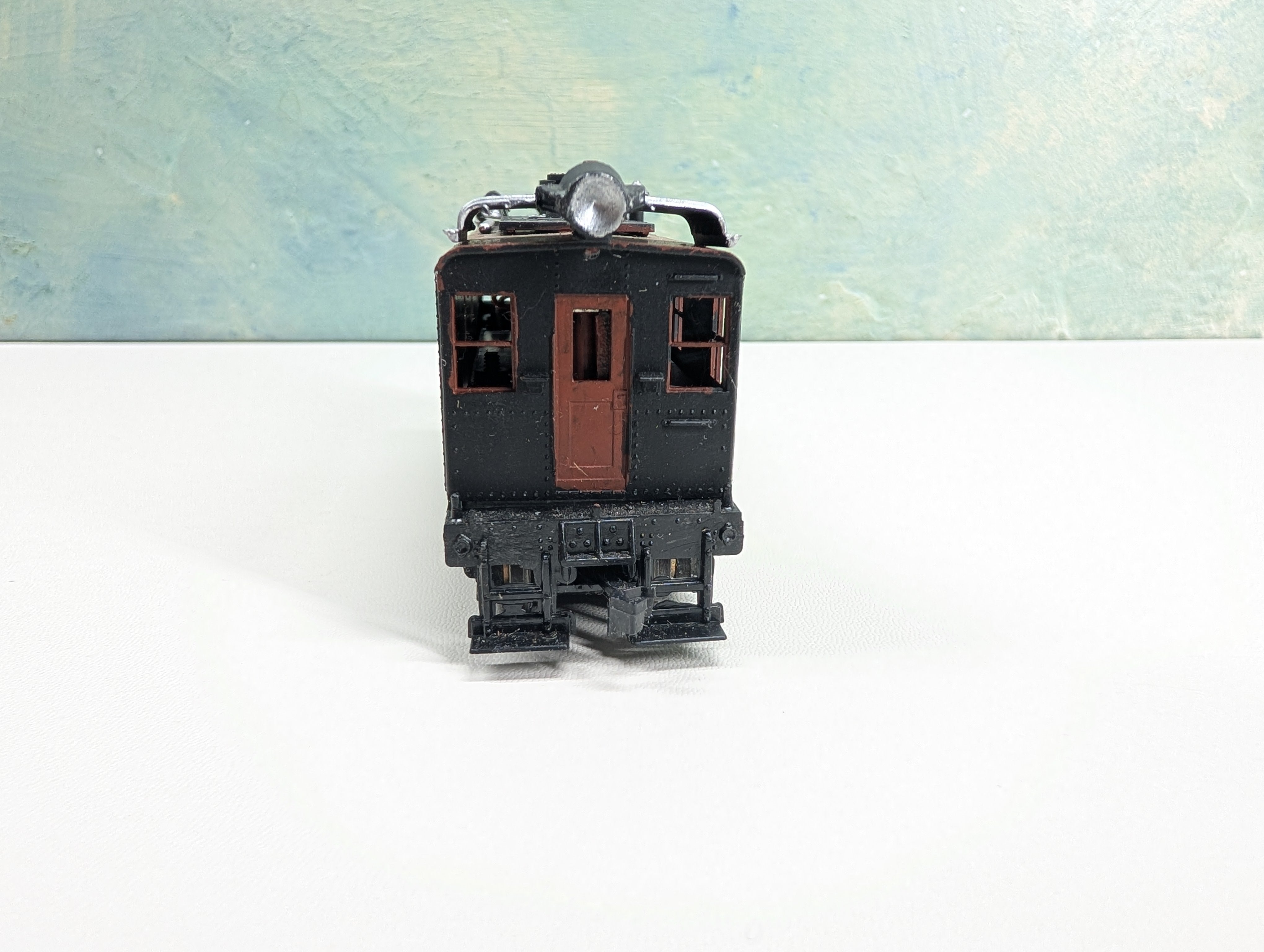 USED Roundhouse 2800 HO Scale Flywheel Diesel Track Cleaner MOW #371 Tested! DC KIT