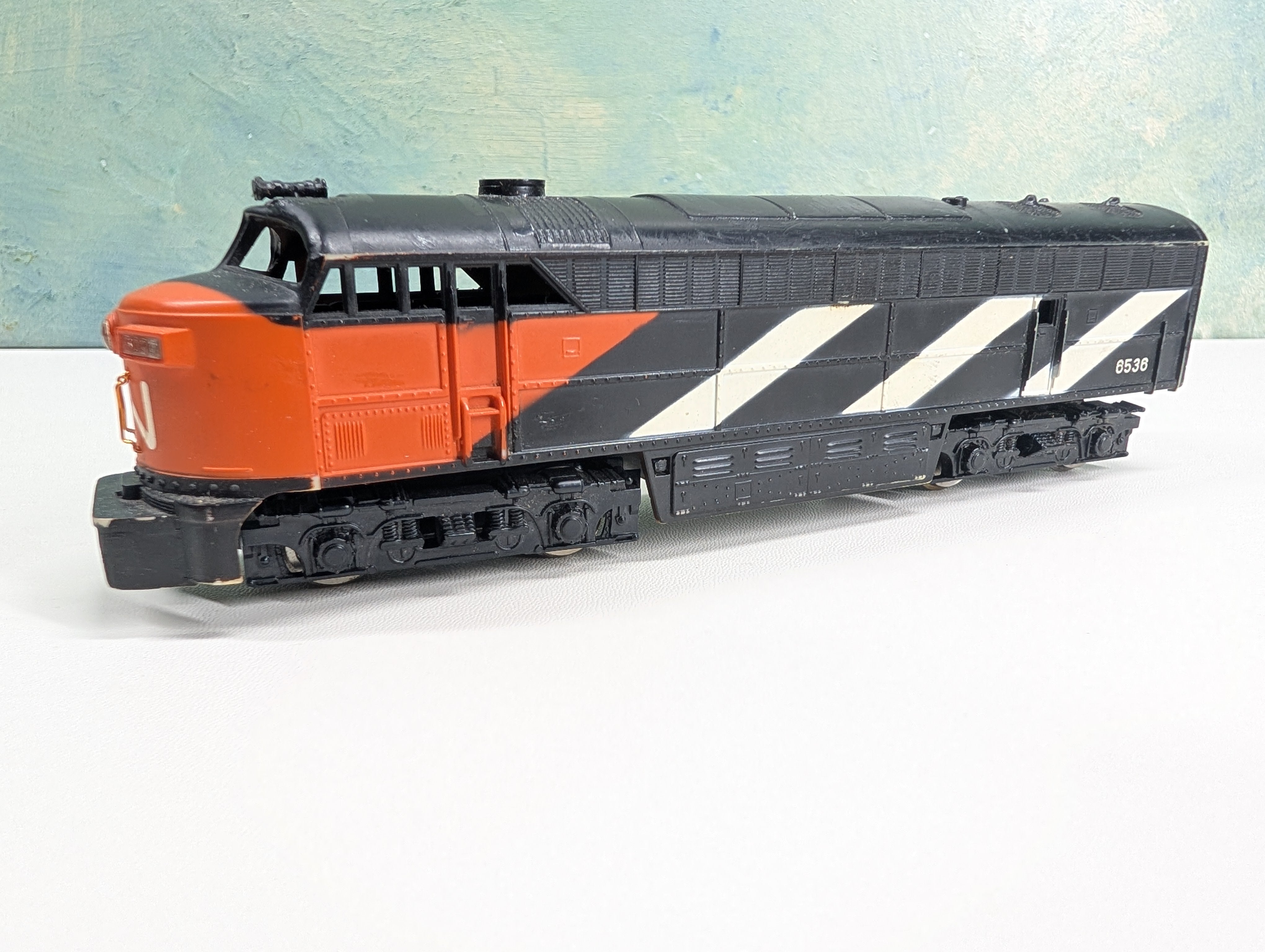 USED AHM HO Scale C-Liner Diesel Locomotive Canadian National #6536 Tested! DC