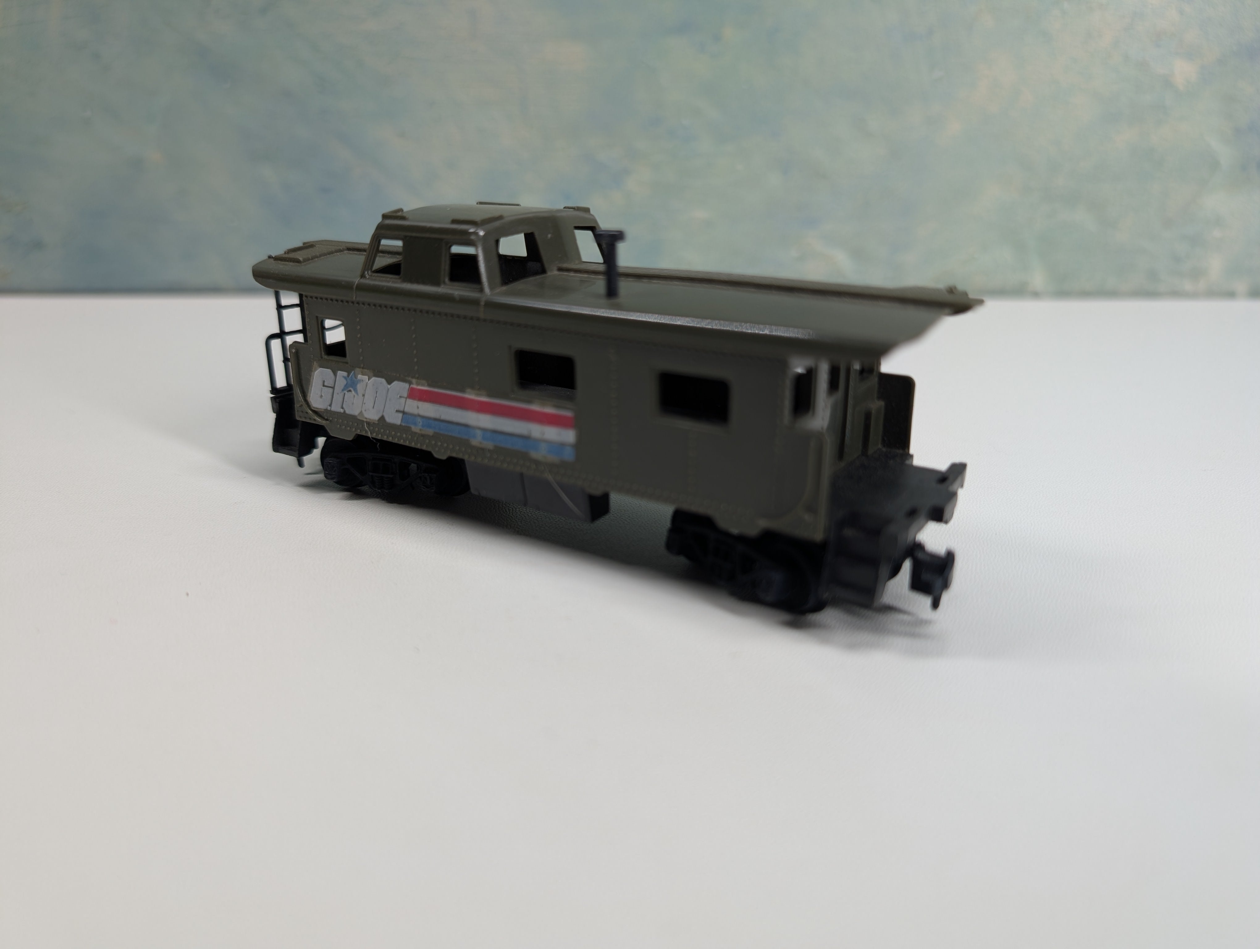 USED Tyco HO Scale Caboose GI Joe