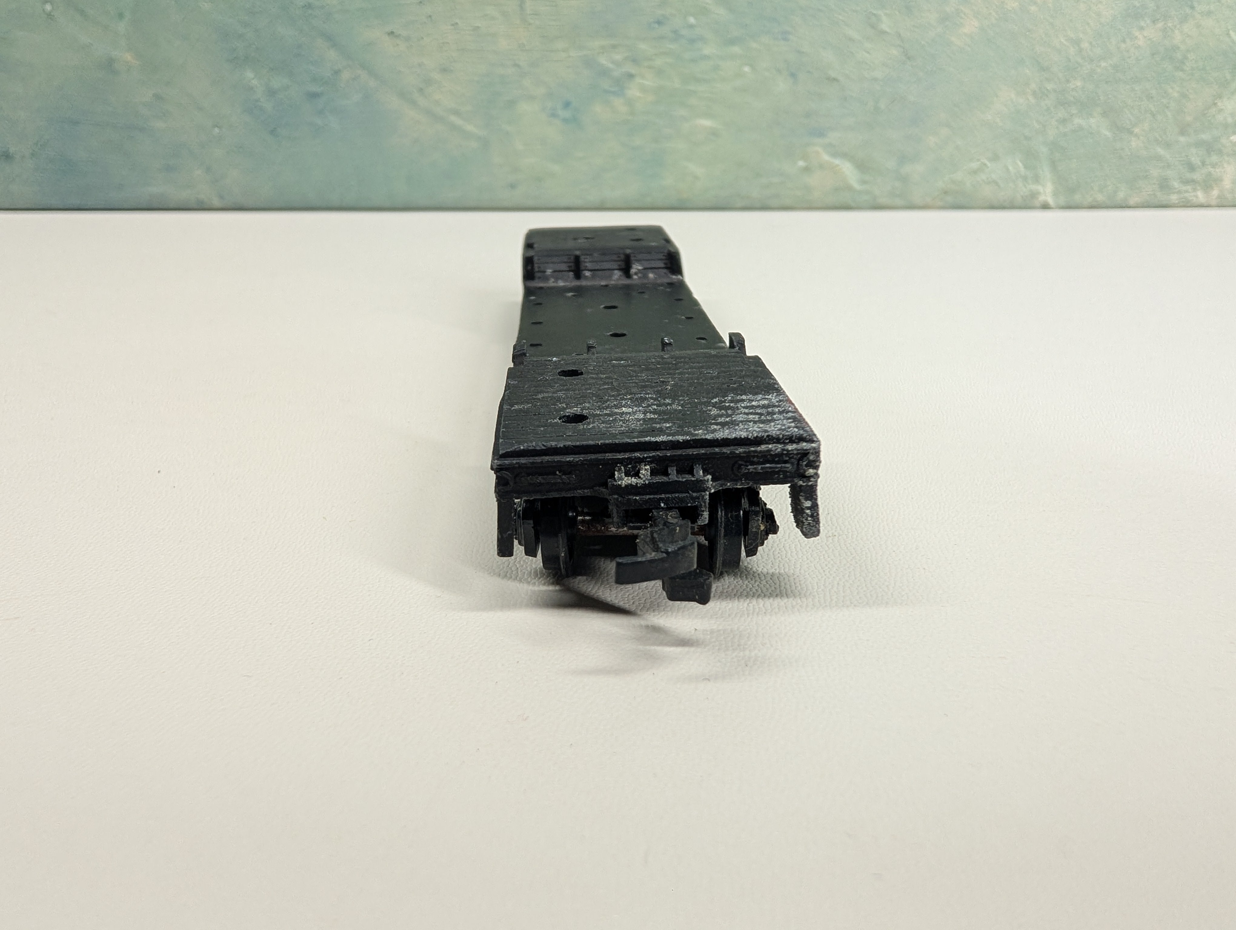 USED Gilbert HO Scale Center Depressed Flat Car Lehigh Valley LV #9960 Decal