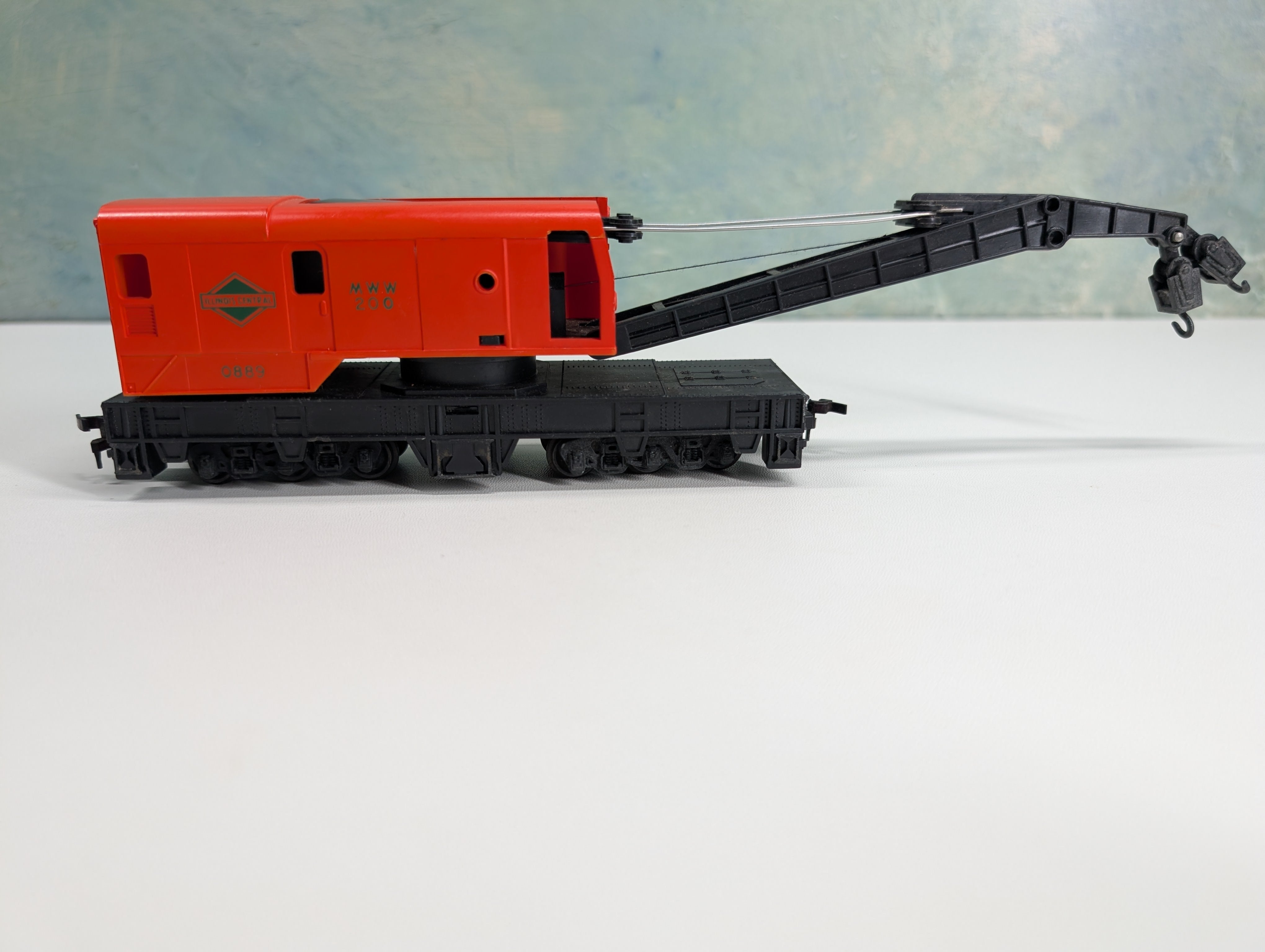 USED Lionel HO Scale Crane Illinois Central MWW 200 #0889