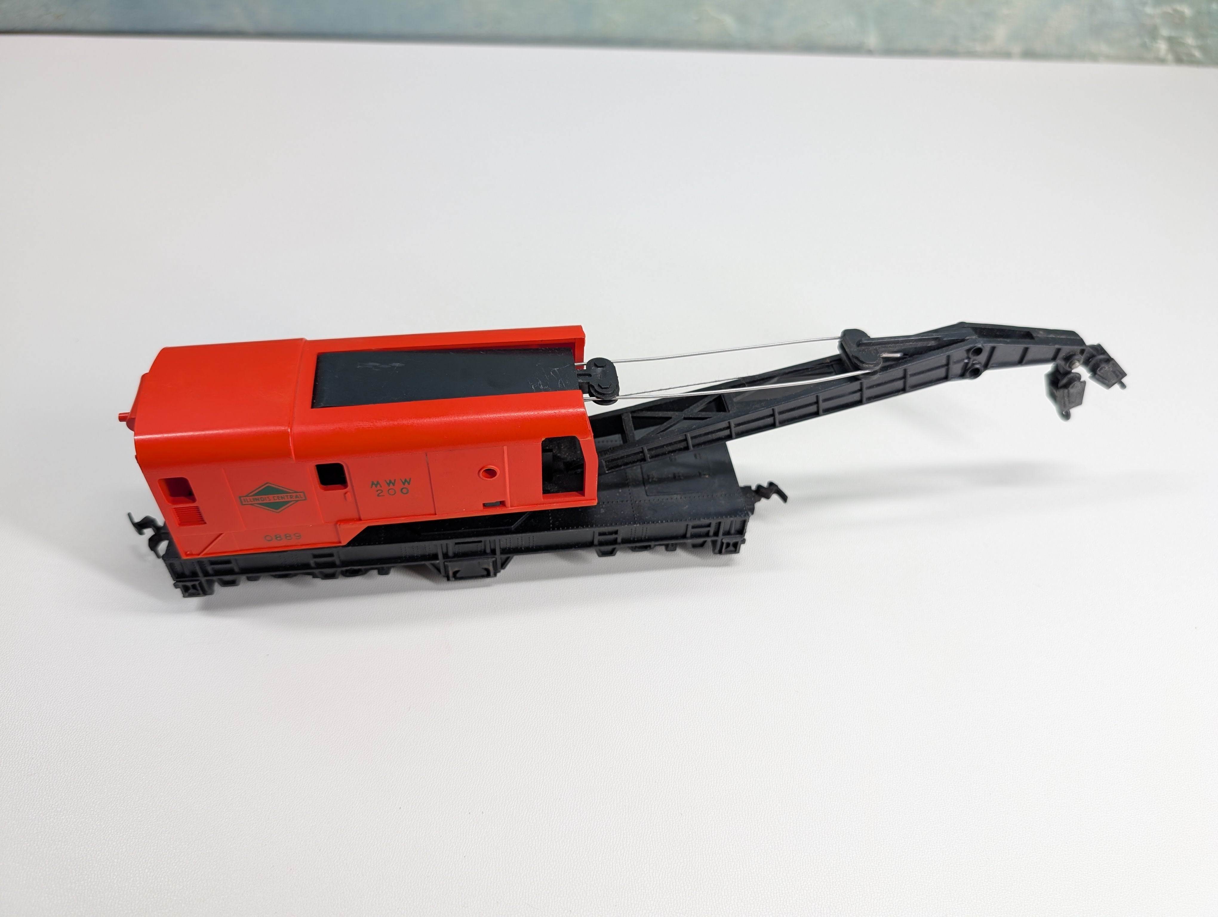 USED Lionel HO Scale Crane Illinois Central MWW 200 #0889