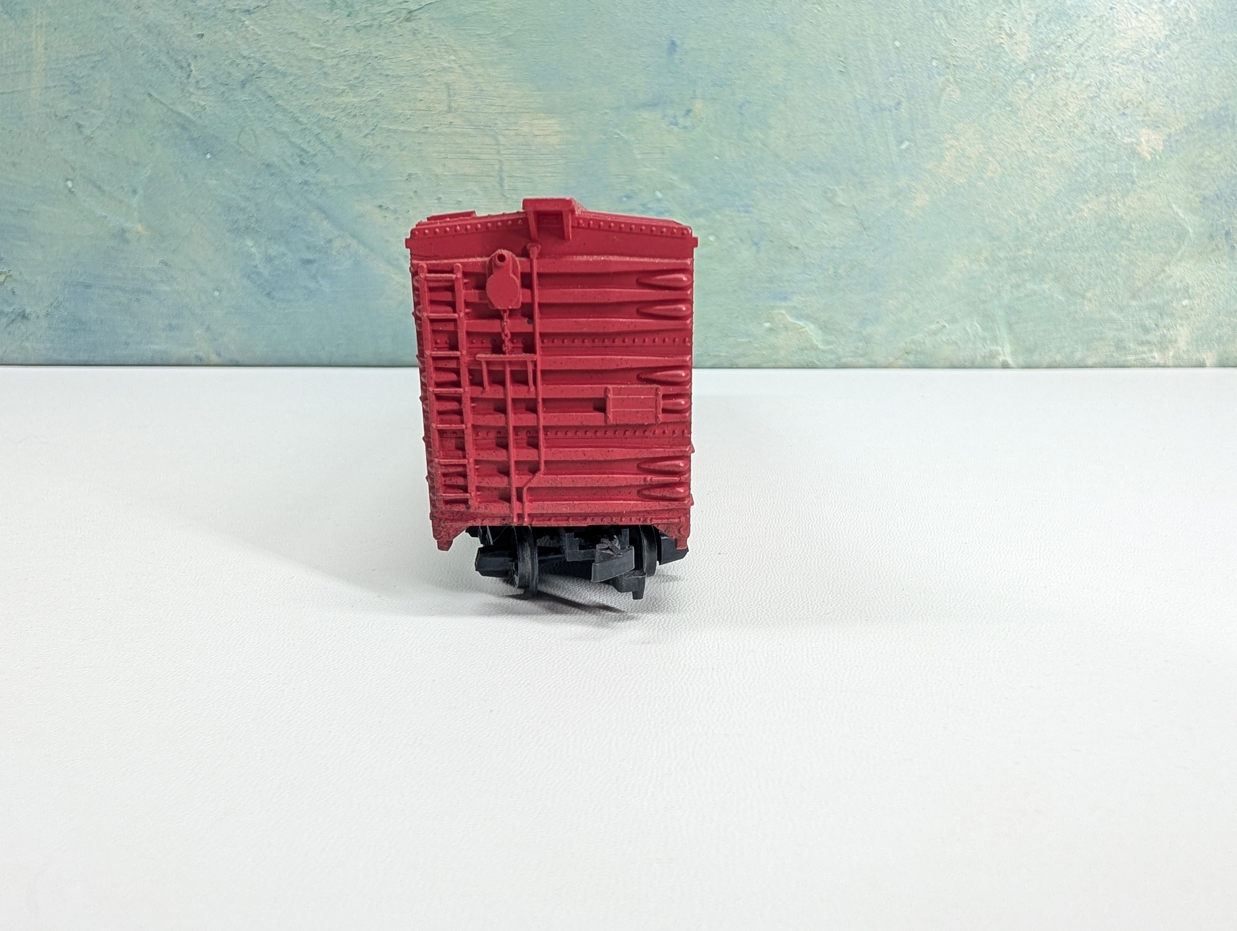 USED Tyco HO Scale 50' PD Box Car Santa Fe ATSF #49277