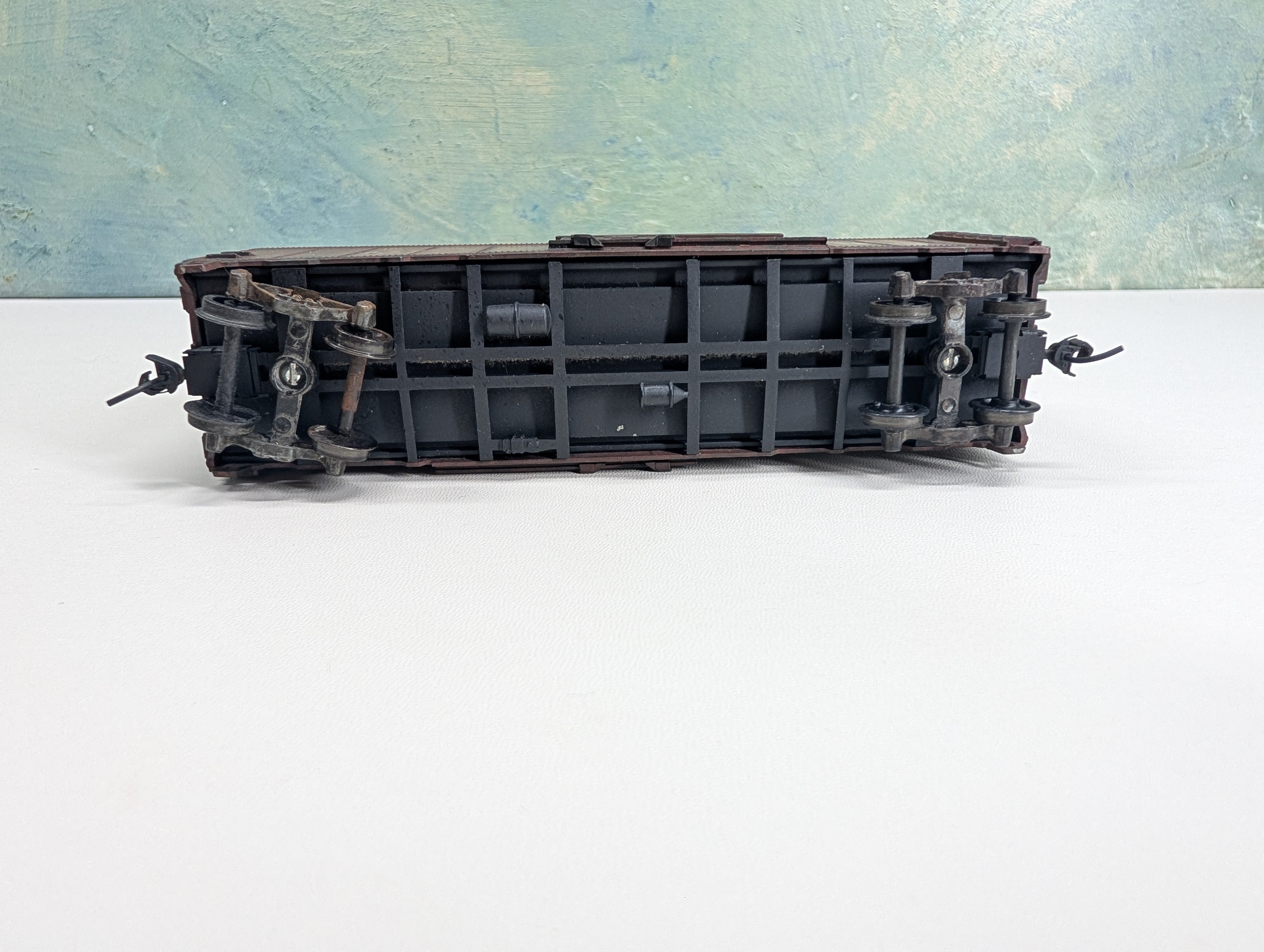 USED Athearn HO Scale 40' Box Car Bangor and Aroostook BAR #4194 Weathered
