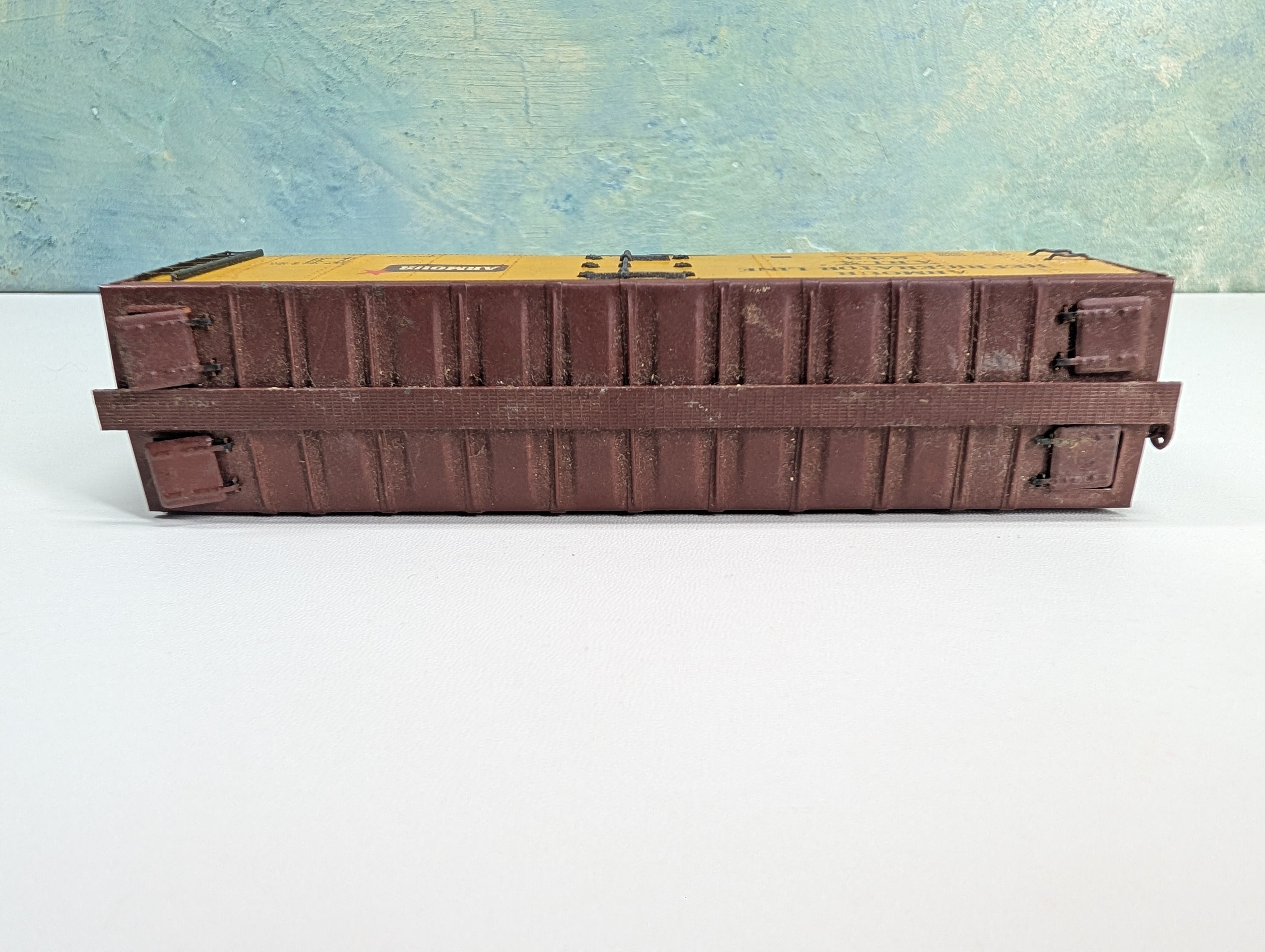 USED Athearn HO Scale 40' Reefer Box Car Armour Refrigerator Line ARLX #243 Metal
