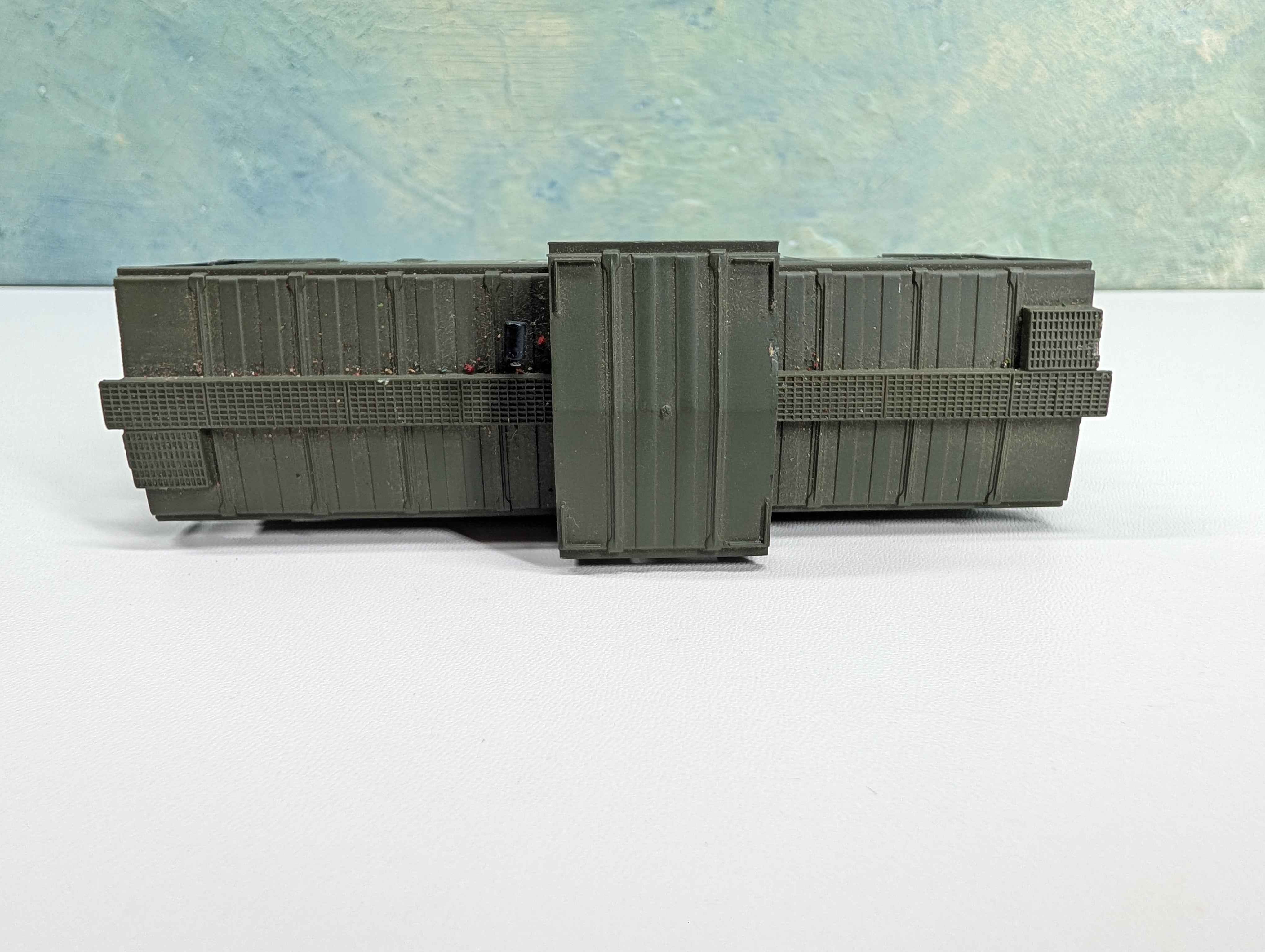 USED Cox HO Scale Caboose US Army #3658