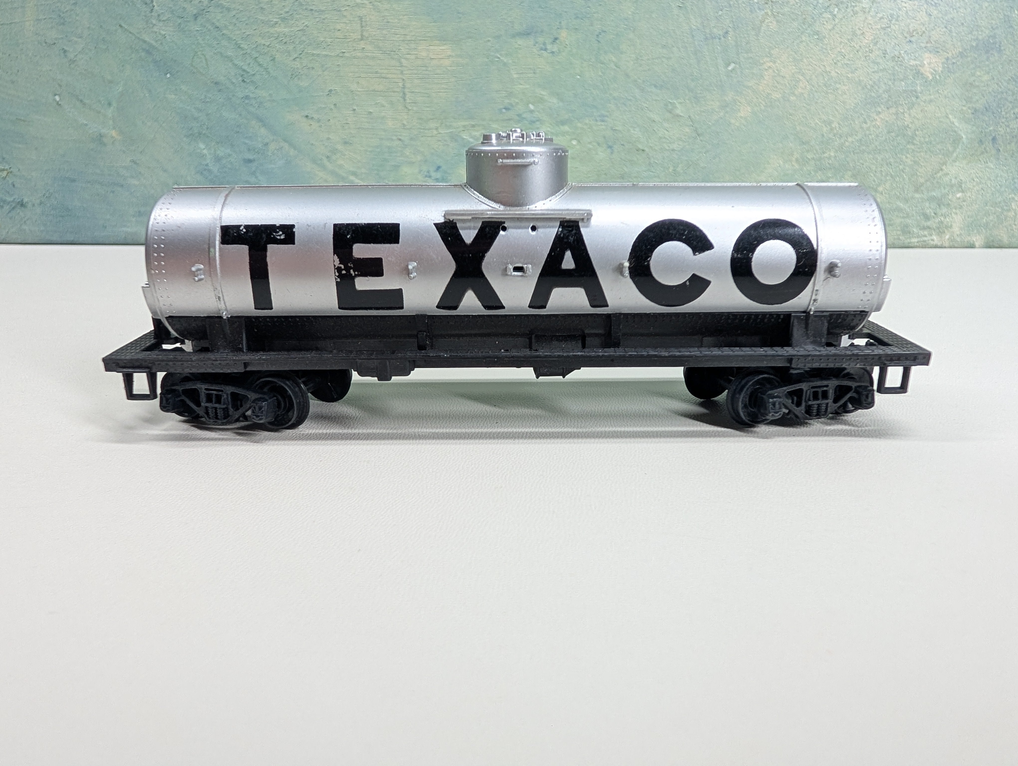 USED Tyco HO Scale Single Dome Tank Car Texaco