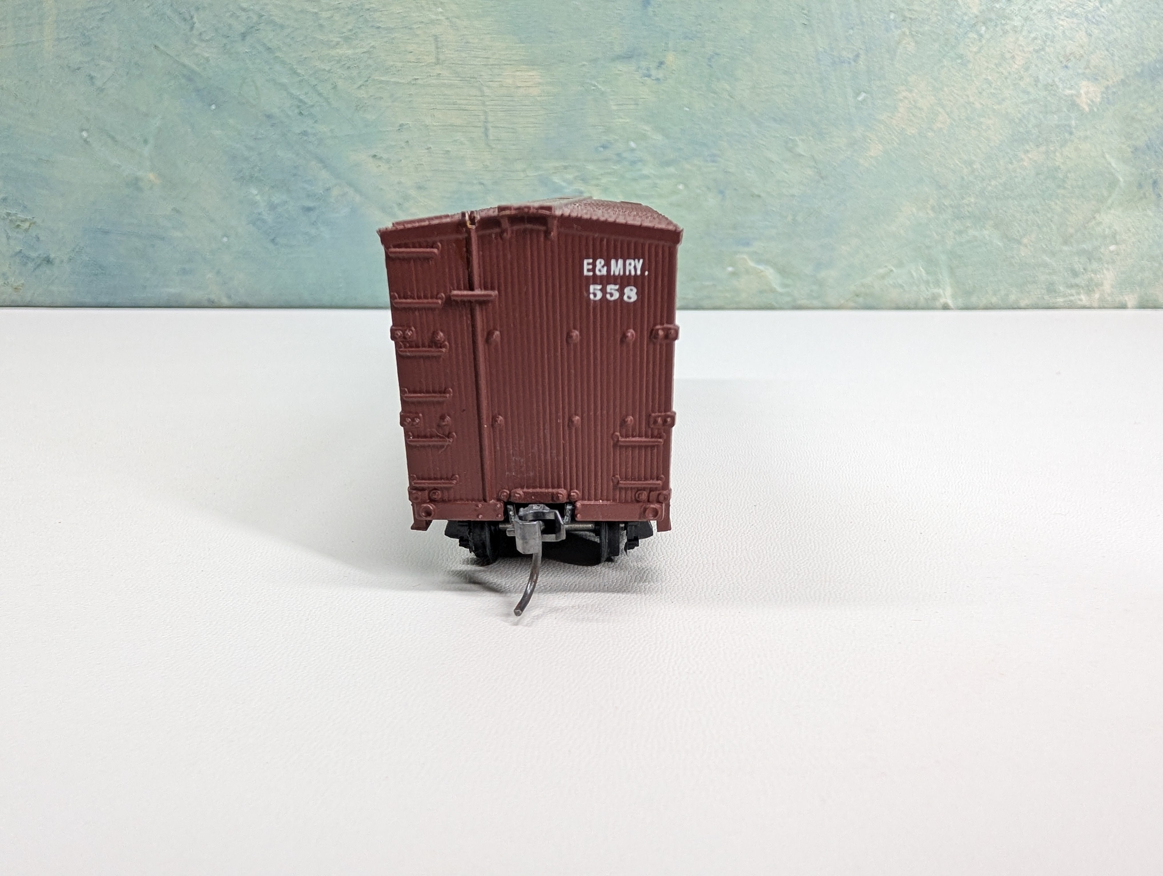 USED HO Scale 37' Box Car Erie & Michigan E&M #558