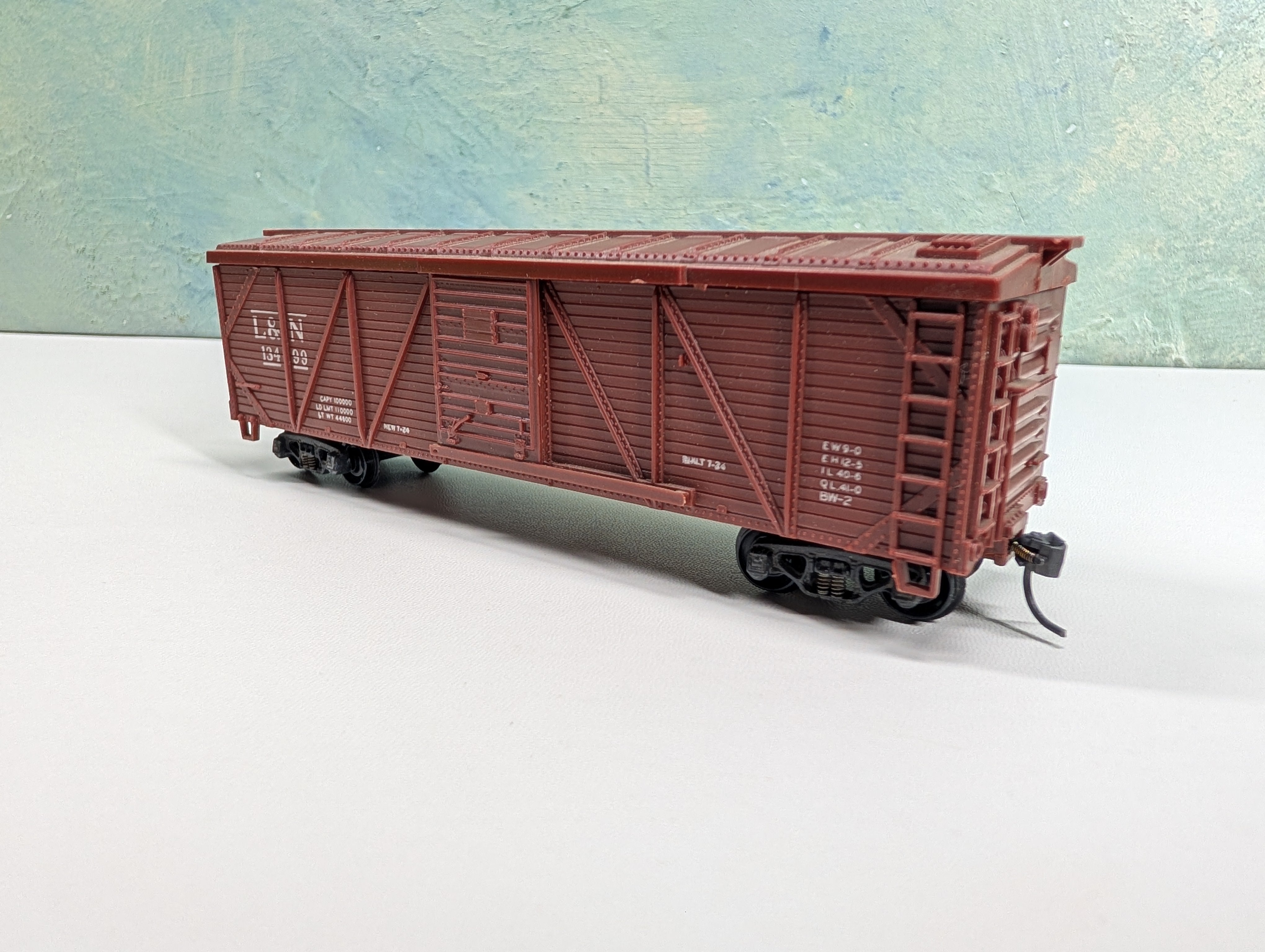 USED Varney HO Scale 42' OB Box Car Louisville & Nashville L&N #13499