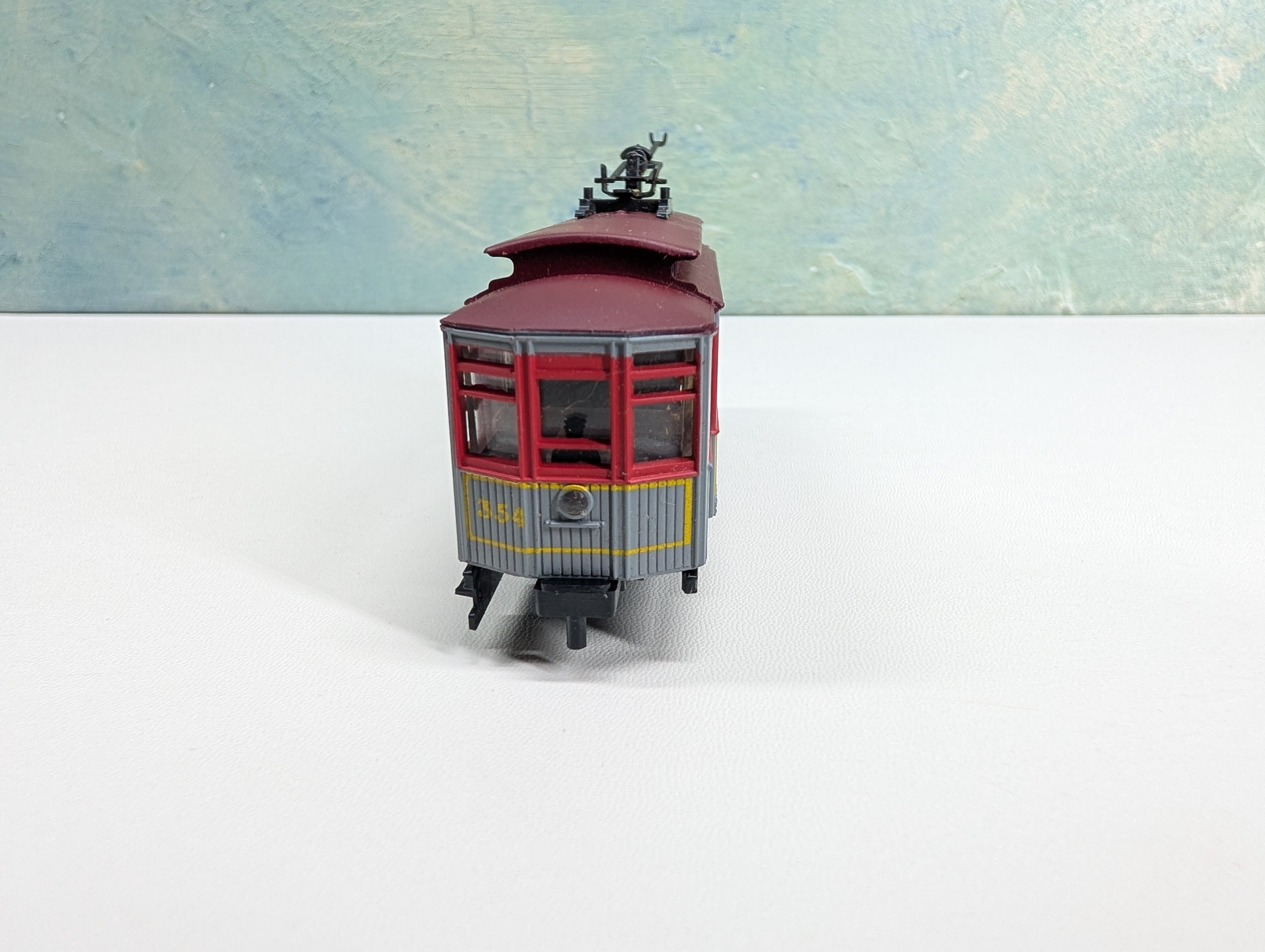 USED AHM 5301 C HO Scale Birney Trolley Municipal Railway #354 Tested! DC