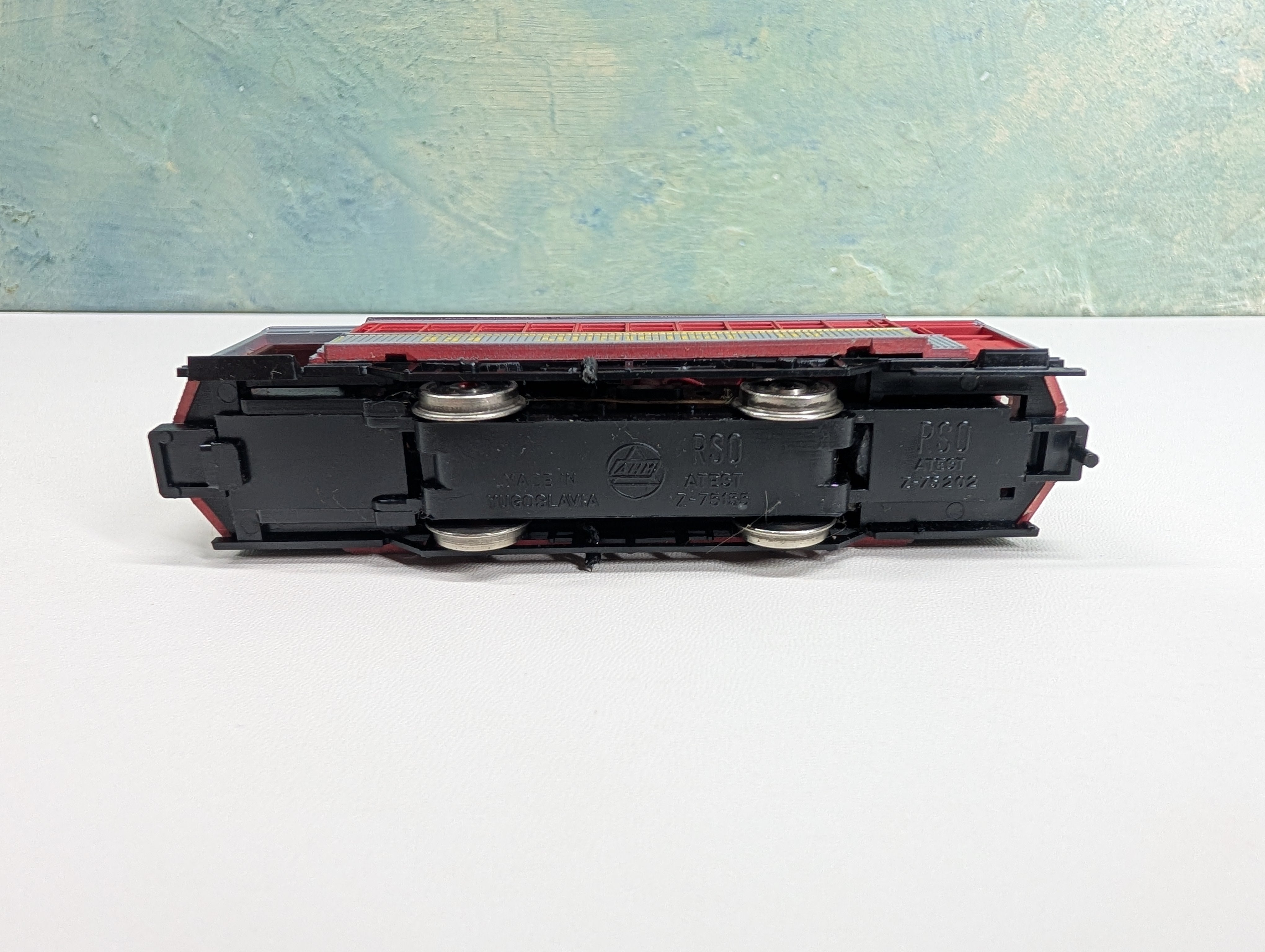 USED AHM 5301 C HO Scale Birney Trolley Municipal Railway #354 Tested! DC
