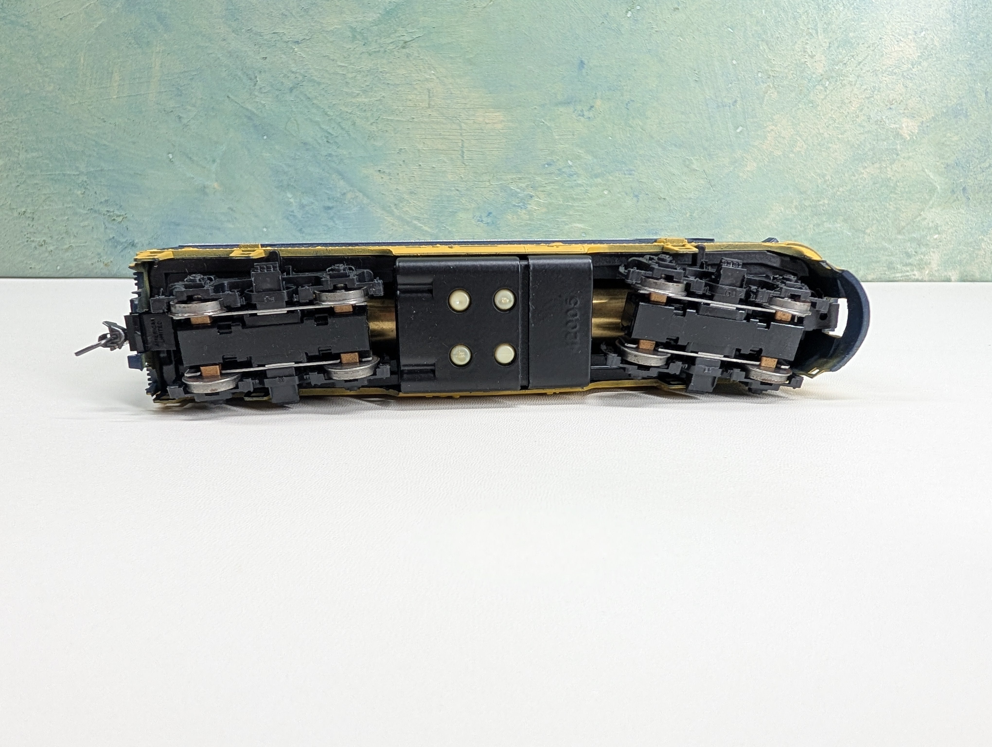 USED Athearn 3227 HO Scale F7A Super Power Diesel Locomotive Chesapeake and Ohio C&O #7036 Runs Great DC