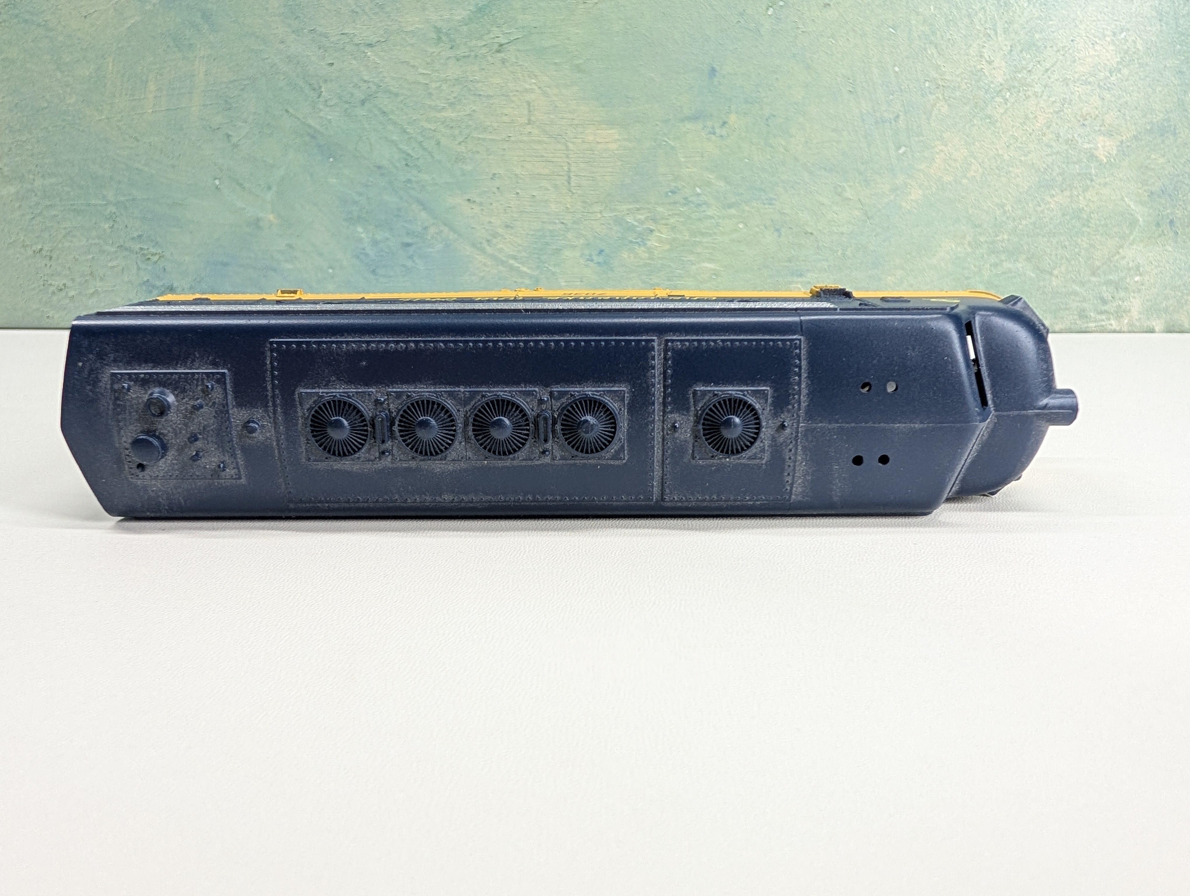 USED Athearn 3227 HO Scale F7A Super Power Diesel Locomotive Chesapeake and Ohio C&O #7036 Runs Great DC