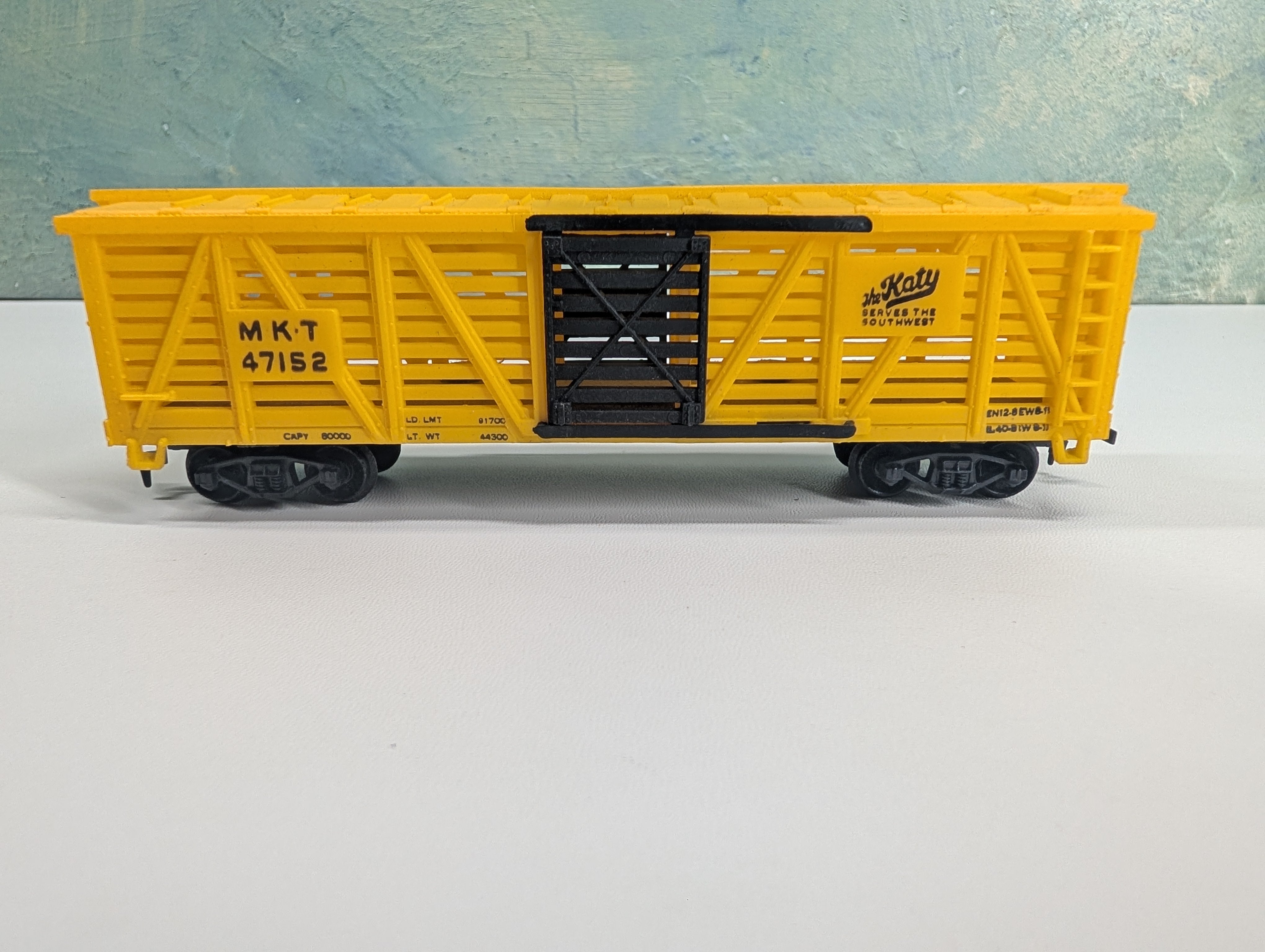 USED HO Scale Cattle Stock Car MKT #47152 The KATY