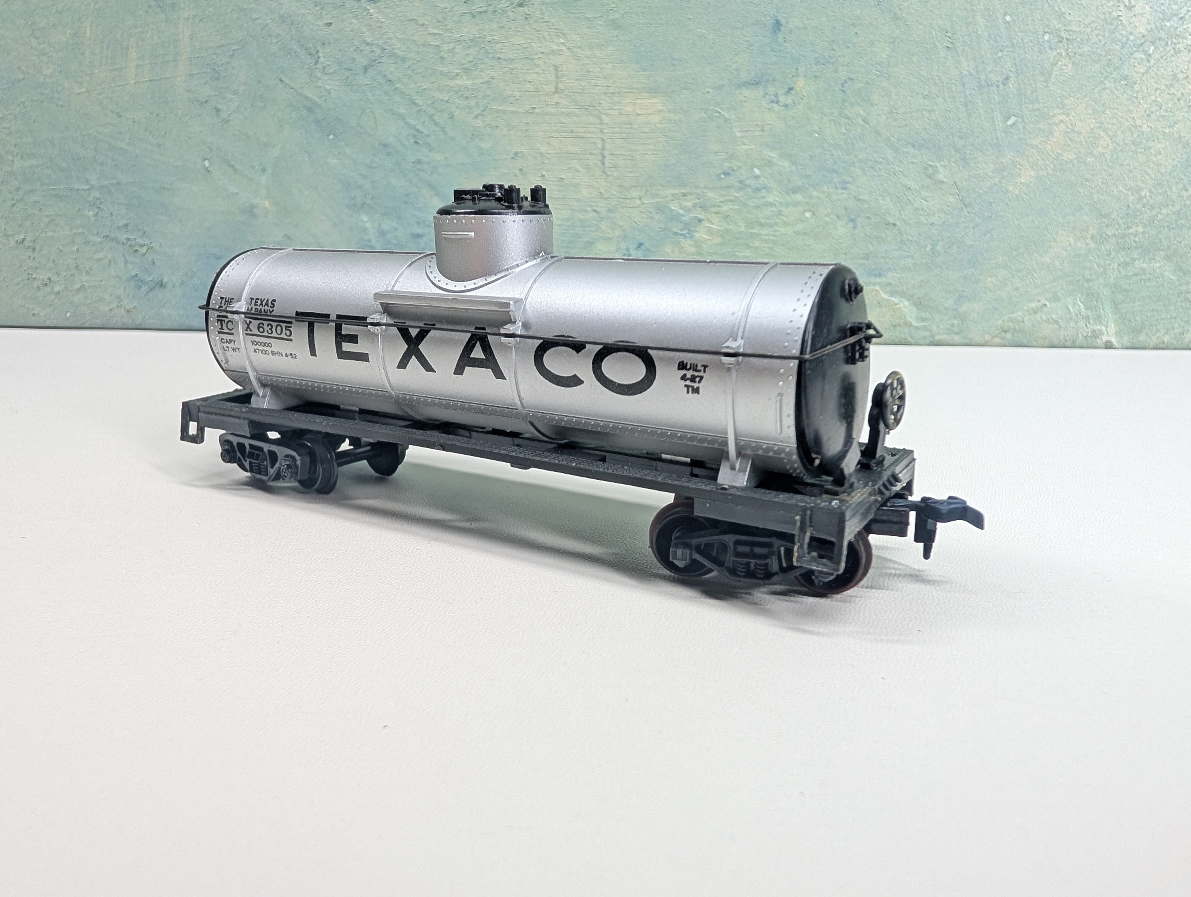 USED HO Scale Single Dome Tank Car Texaco TCX #6305
