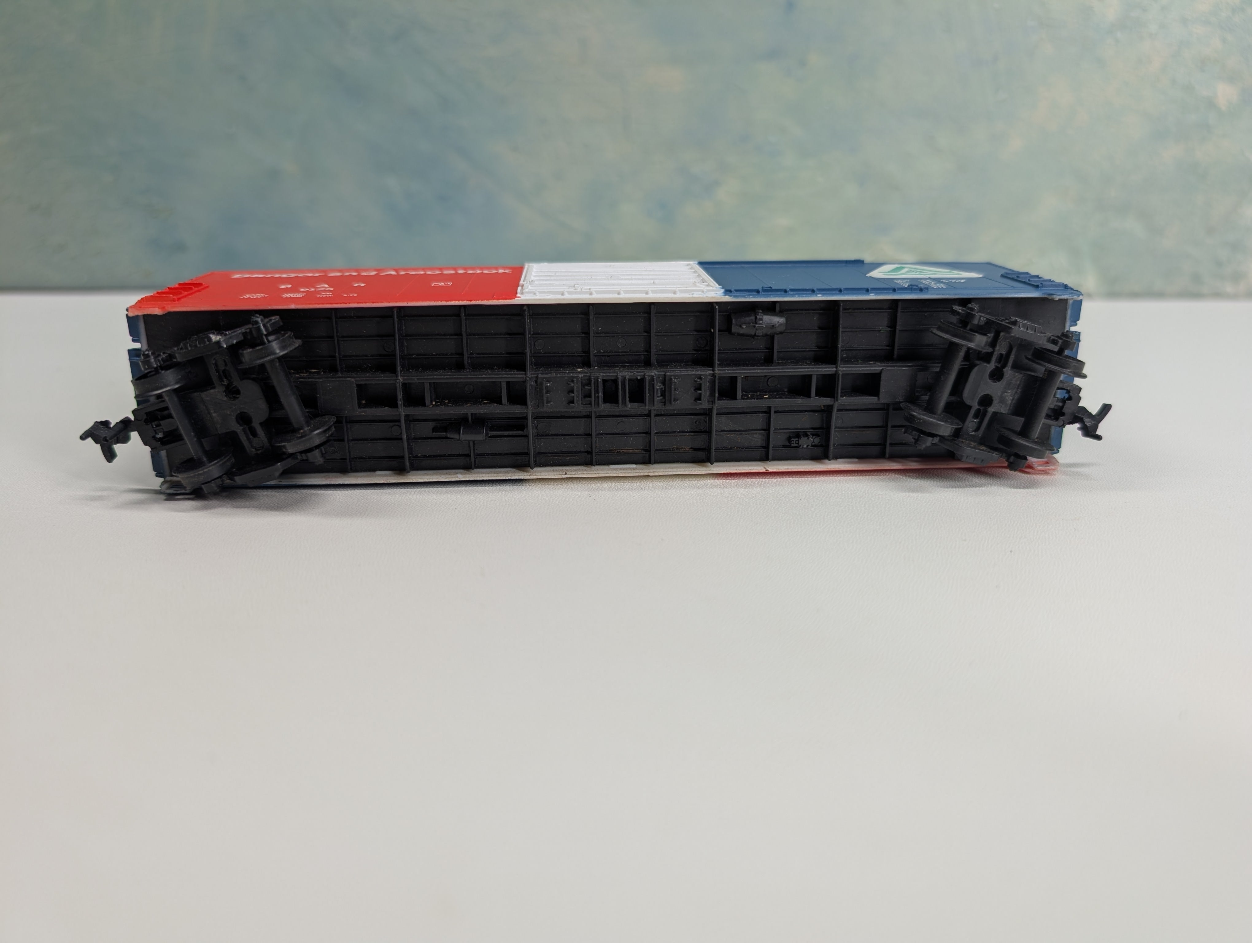 USED Life-Like HO Scale 50' Box Car Bangor and Aroostook BAR #9125