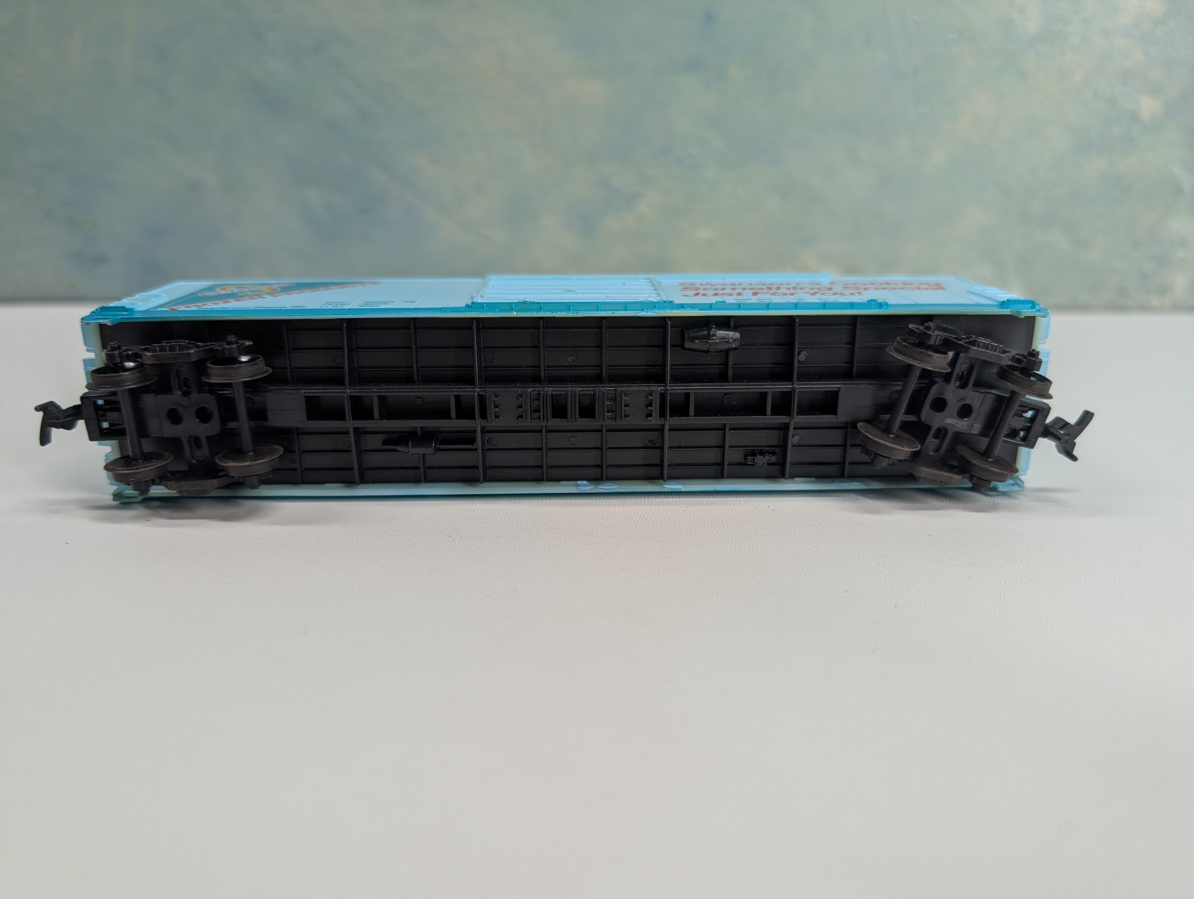 USED Life-Like HO Scale 50' Billboard Box Car Swanson Frozen Products Campbell's