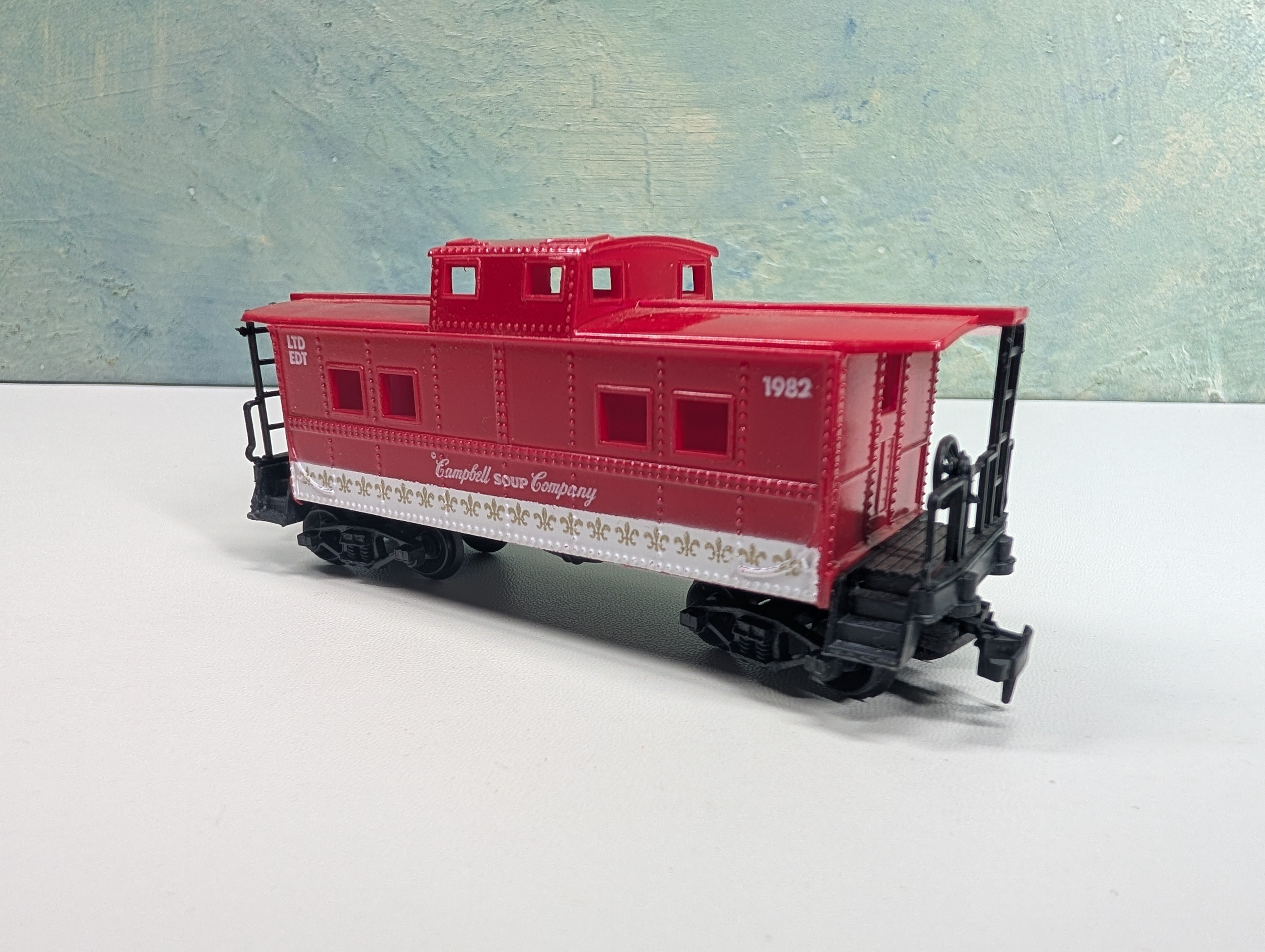 USED Life-Like HO Scale Caboose Campbell's Soup Company #1982