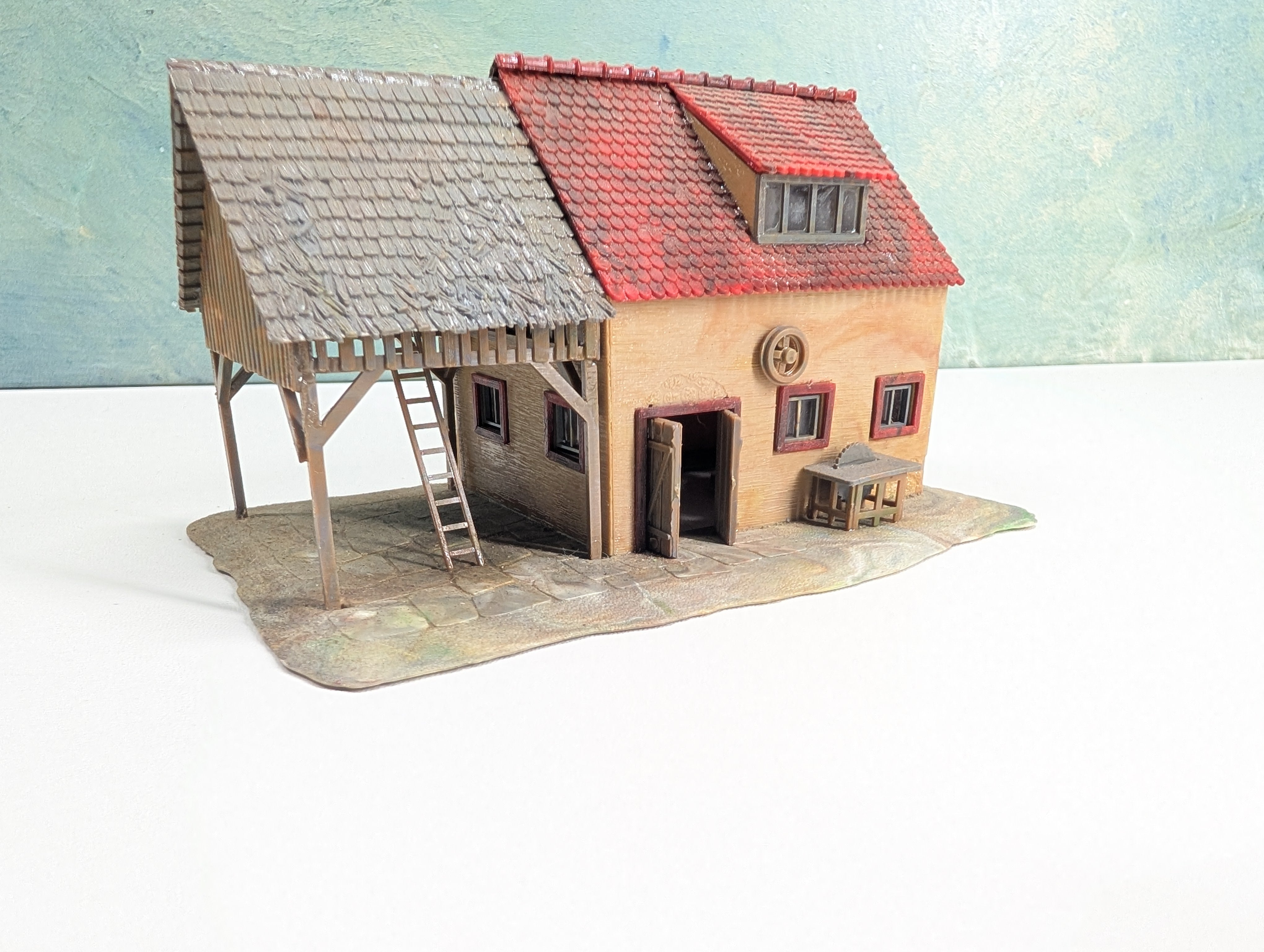 USED Faller 276b HO Scale Village Homestead