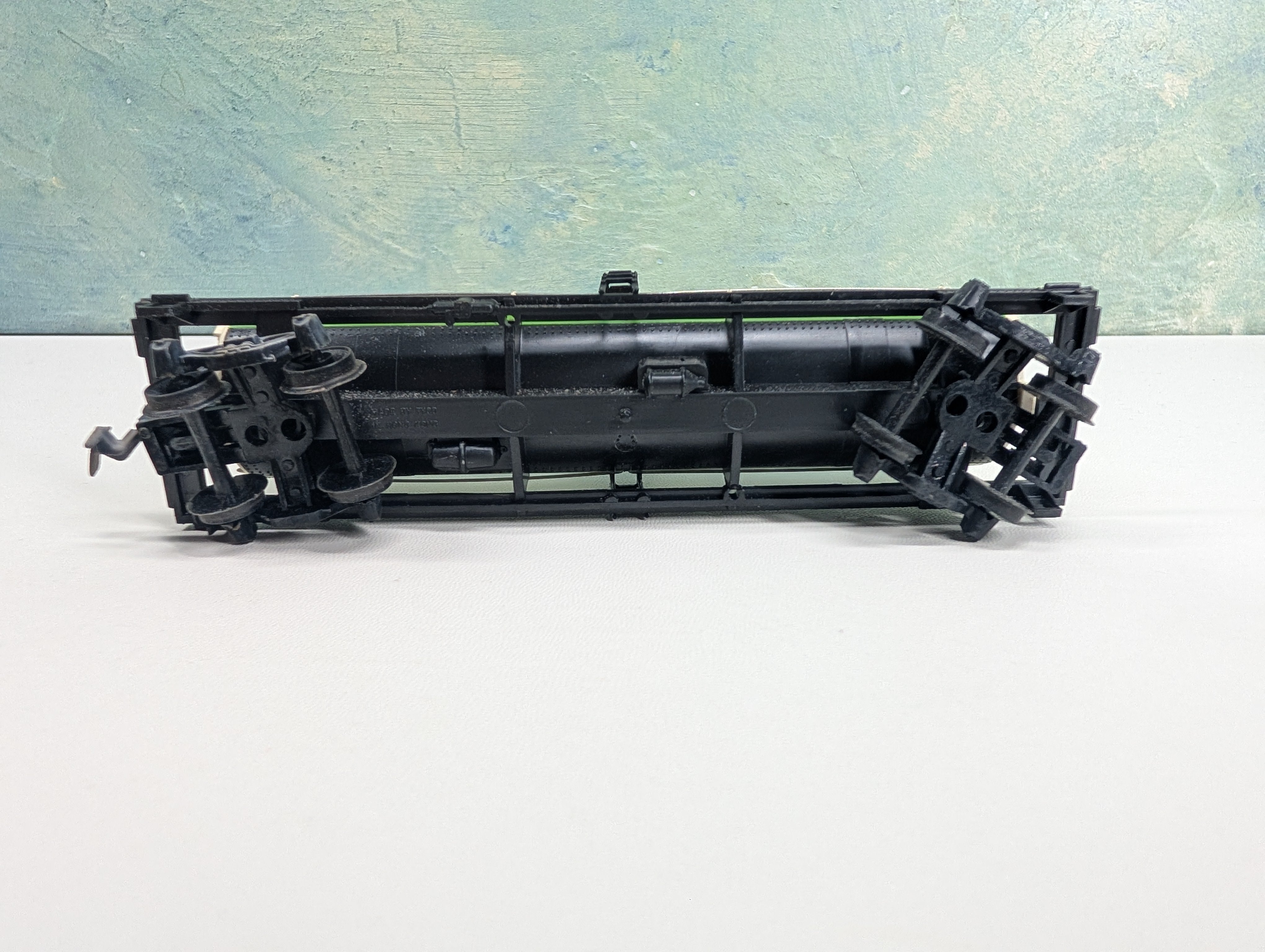 USED Tyco HO Scale Single Dome Tank Car Wesson Vegetable Oil GATX #9876