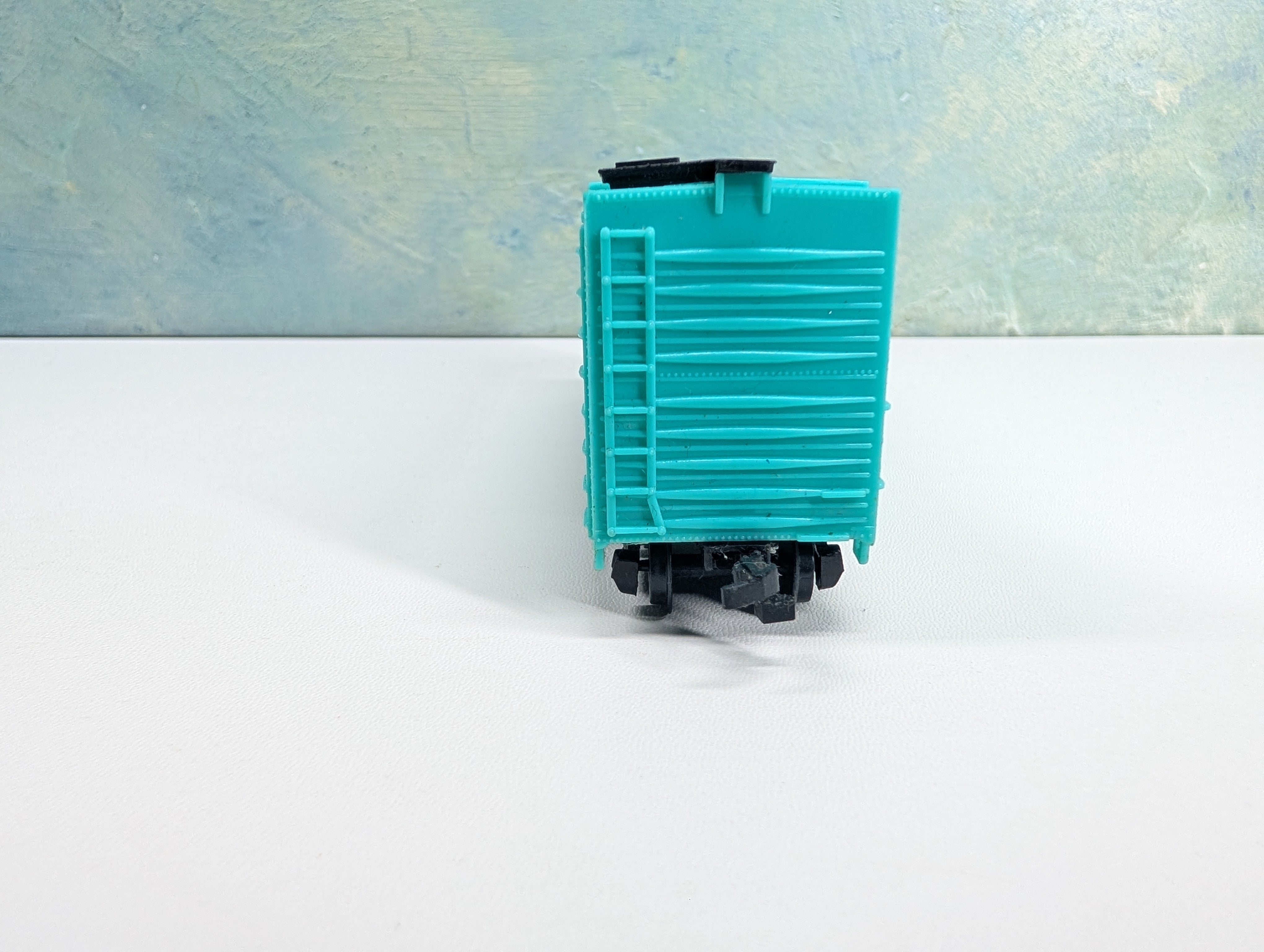 USED Bachmann HO Scale 40' Cattle Livestock Car Santa Fe ATSF #94135