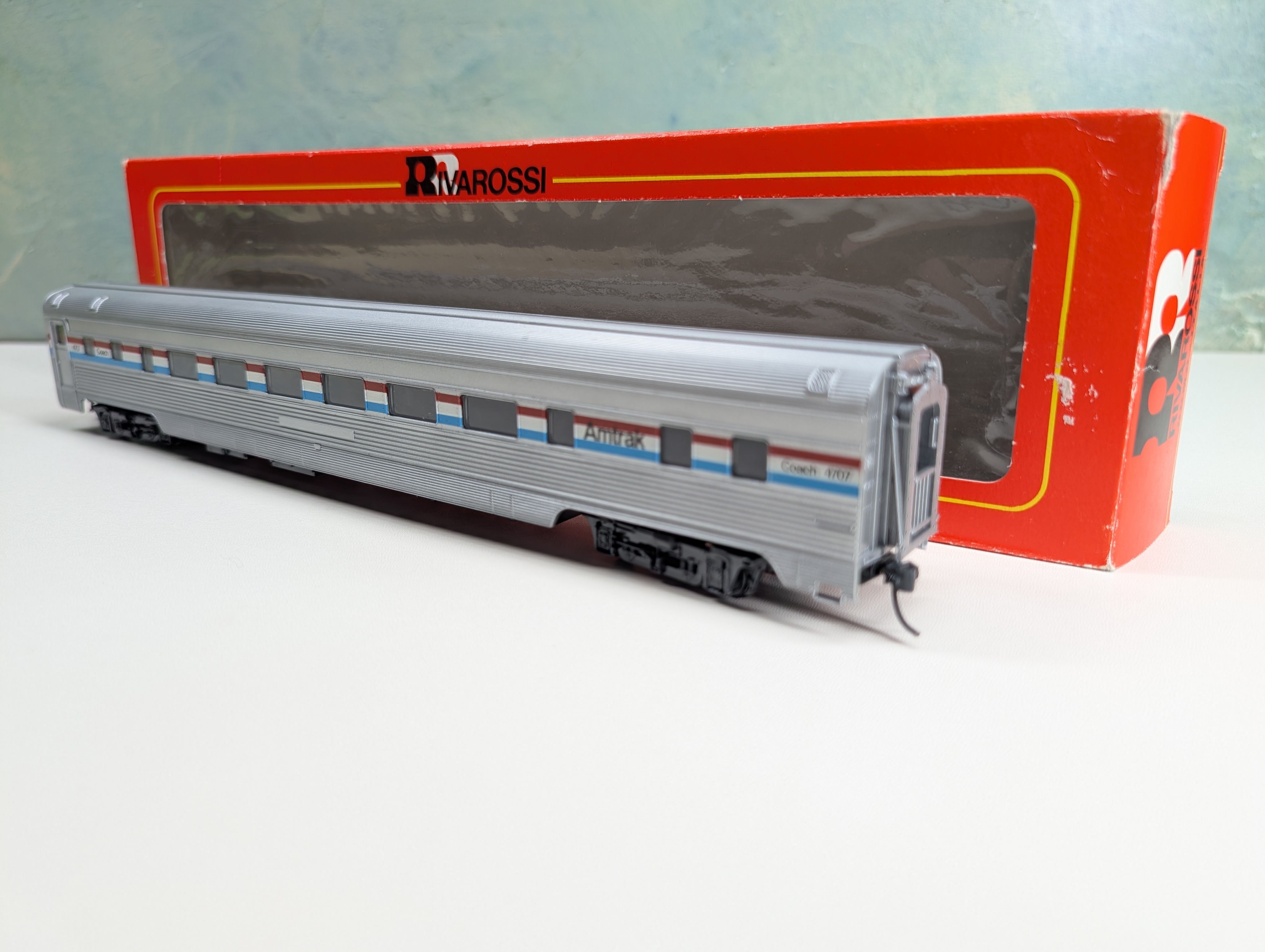 USED Rivarossi HO Scale Coach Passenger Car Amtrak #4707