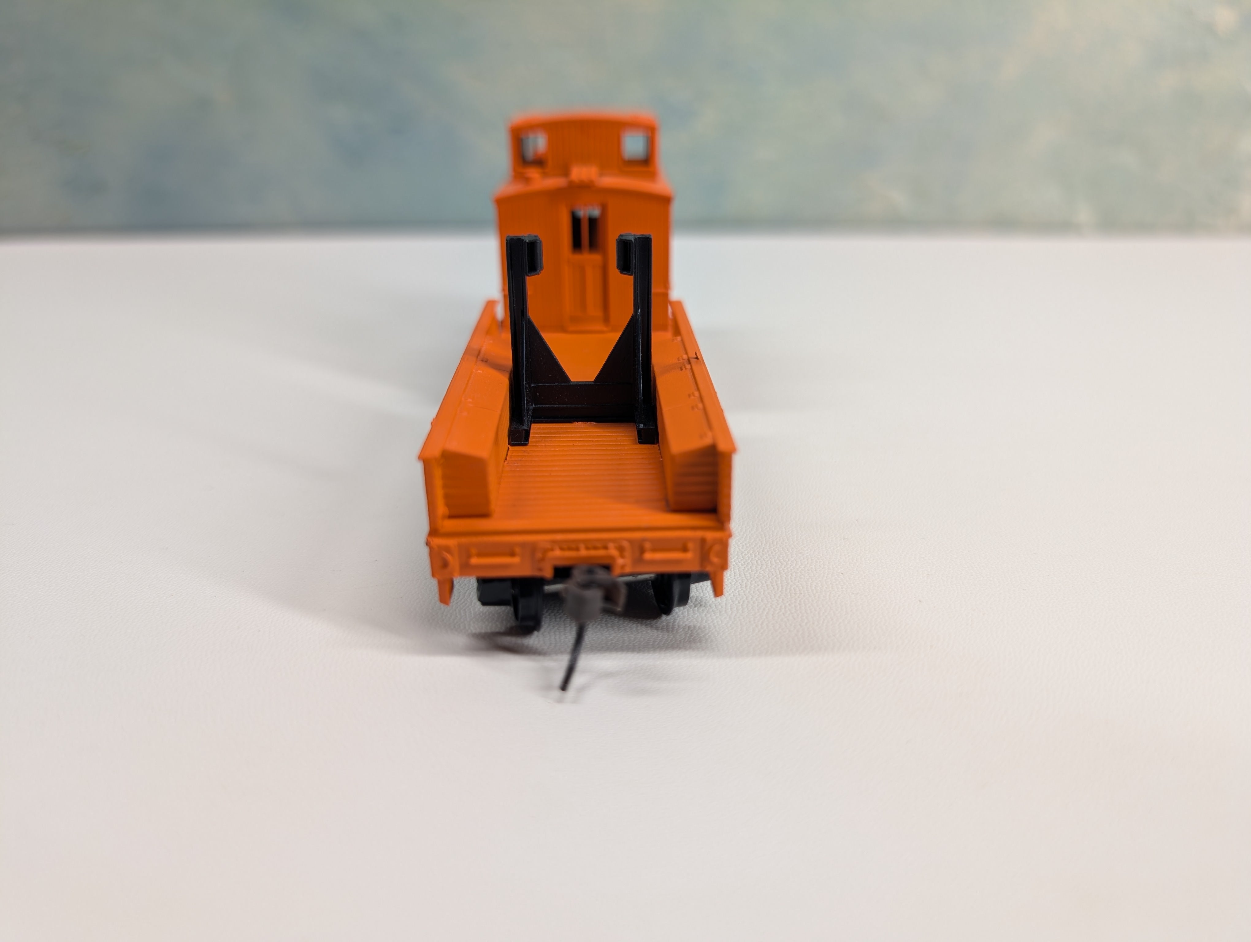 USED Athearn 1283 HO Scale Work Caboose, Orange CSX #912831