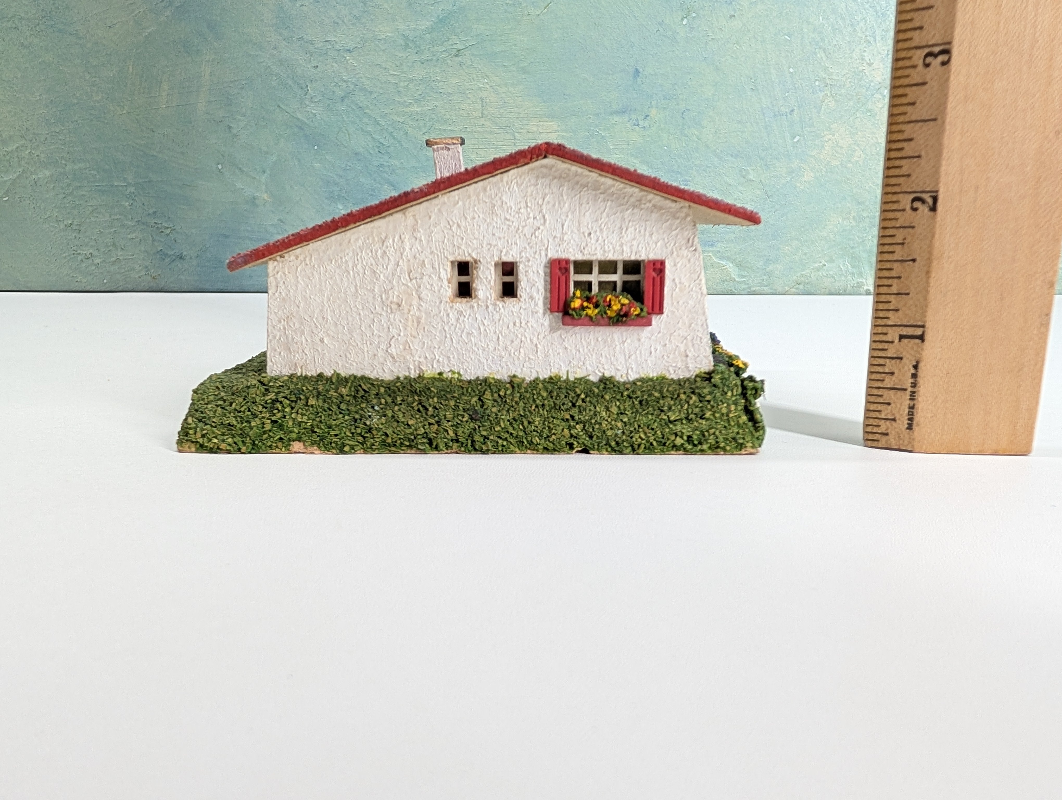 USED Rudolf Spitaler 1652359 HO Scale Villa on Hill, West Germany, German Home RARE