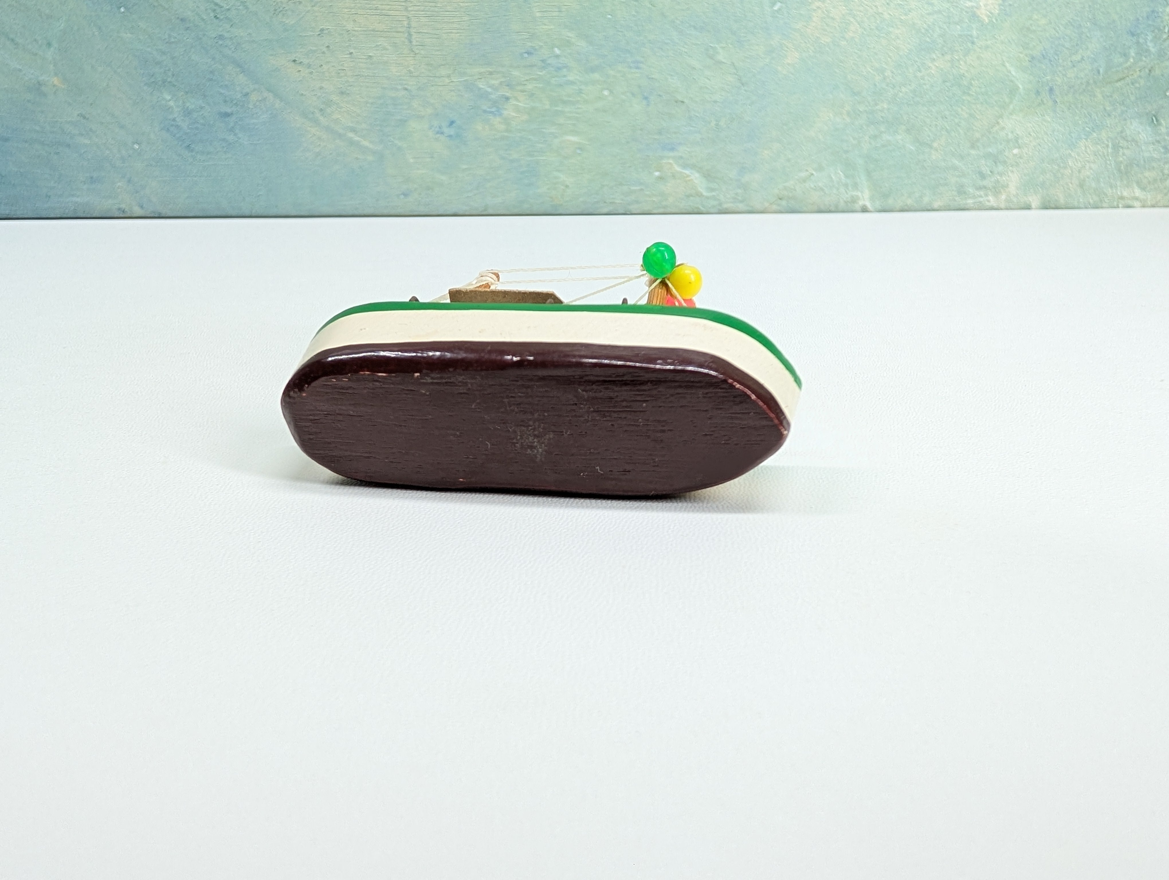 USED HO Scale Wooden Boat