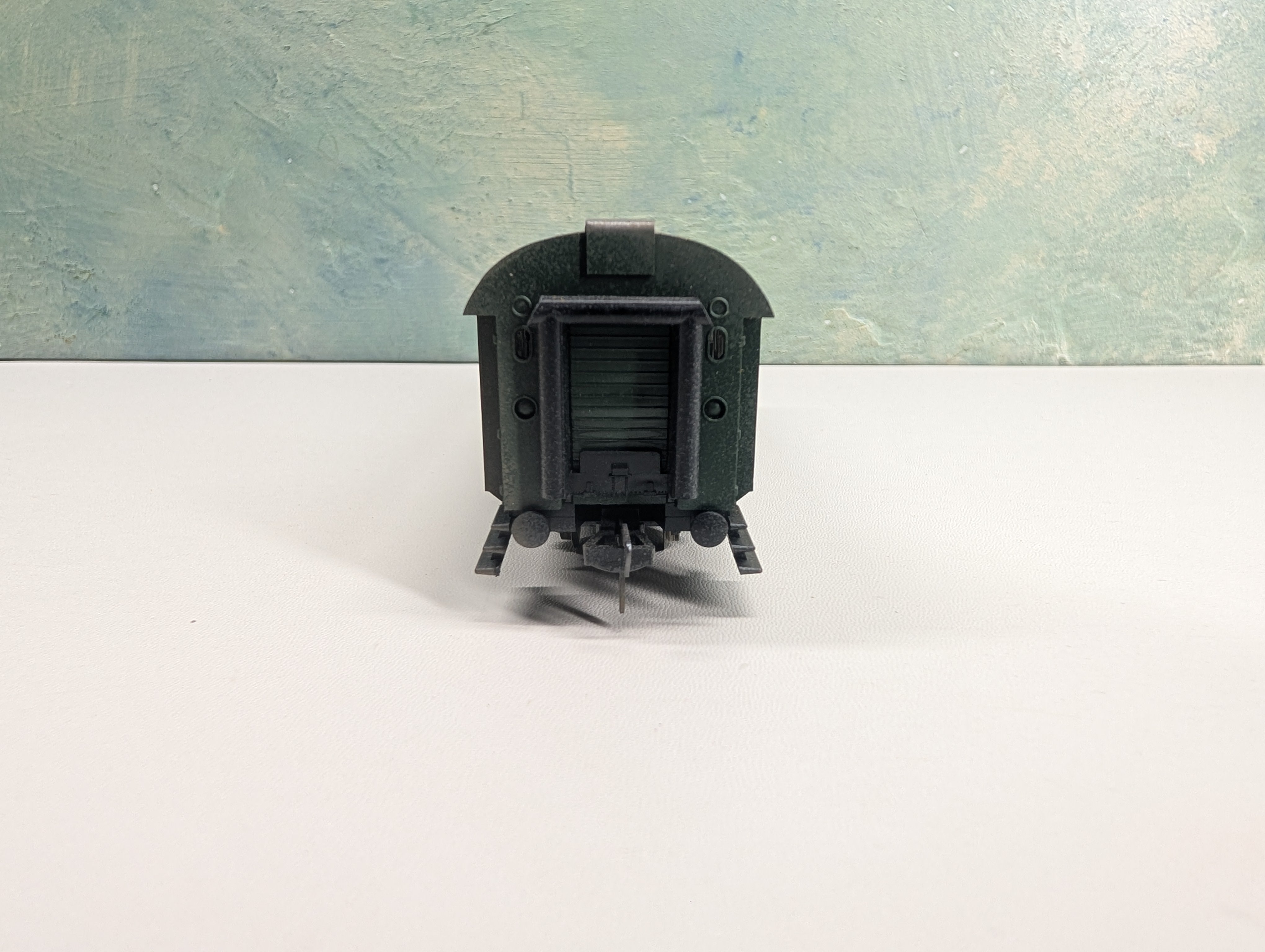 USED Fleischmann 1408 HO Scale 2nd Class Coach Baggage Car DB #87935 Weathered