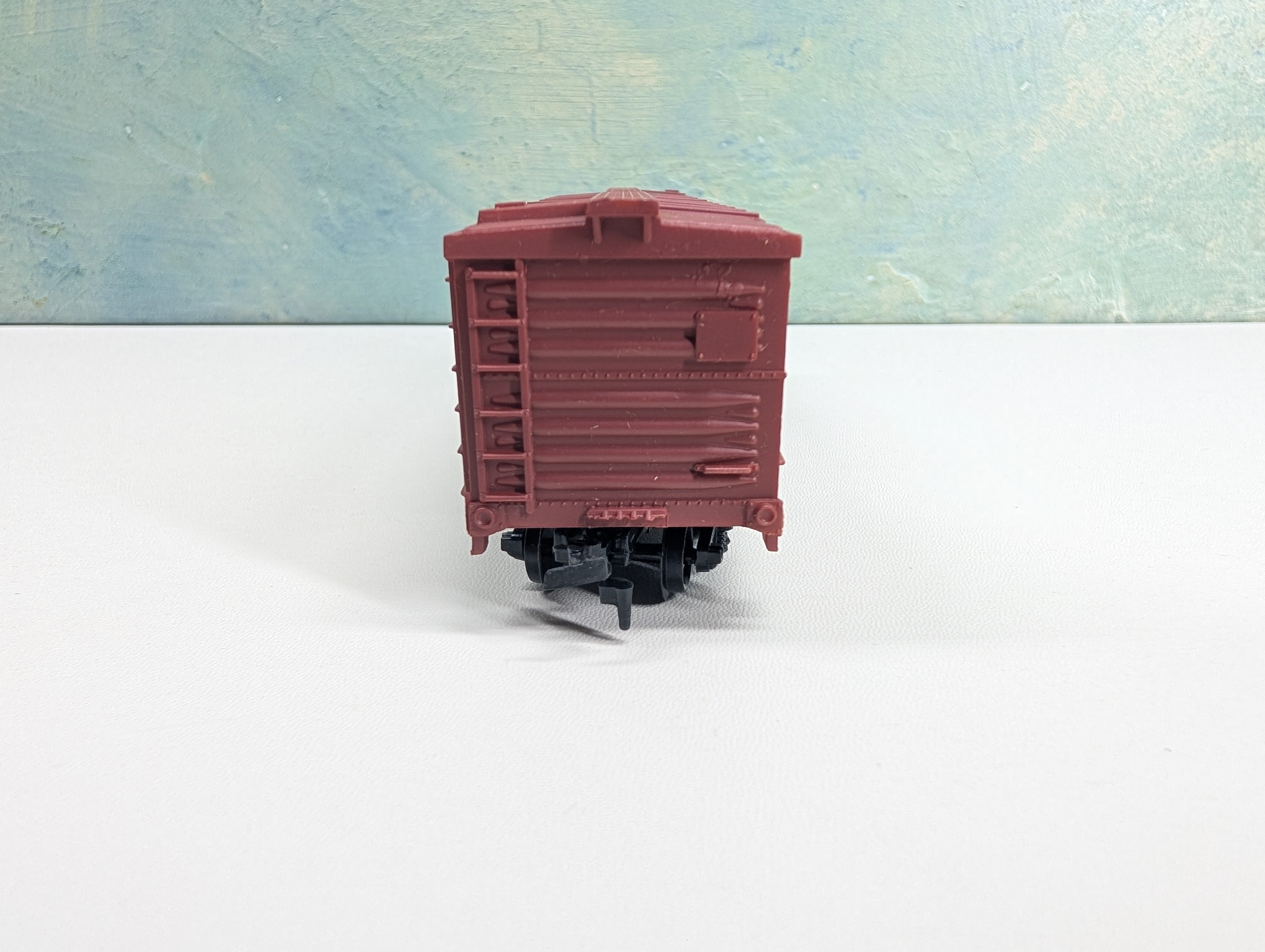 USED Life-Like HO Scale 40' Cattle Livestock Car Santa Fe ATSF #51450