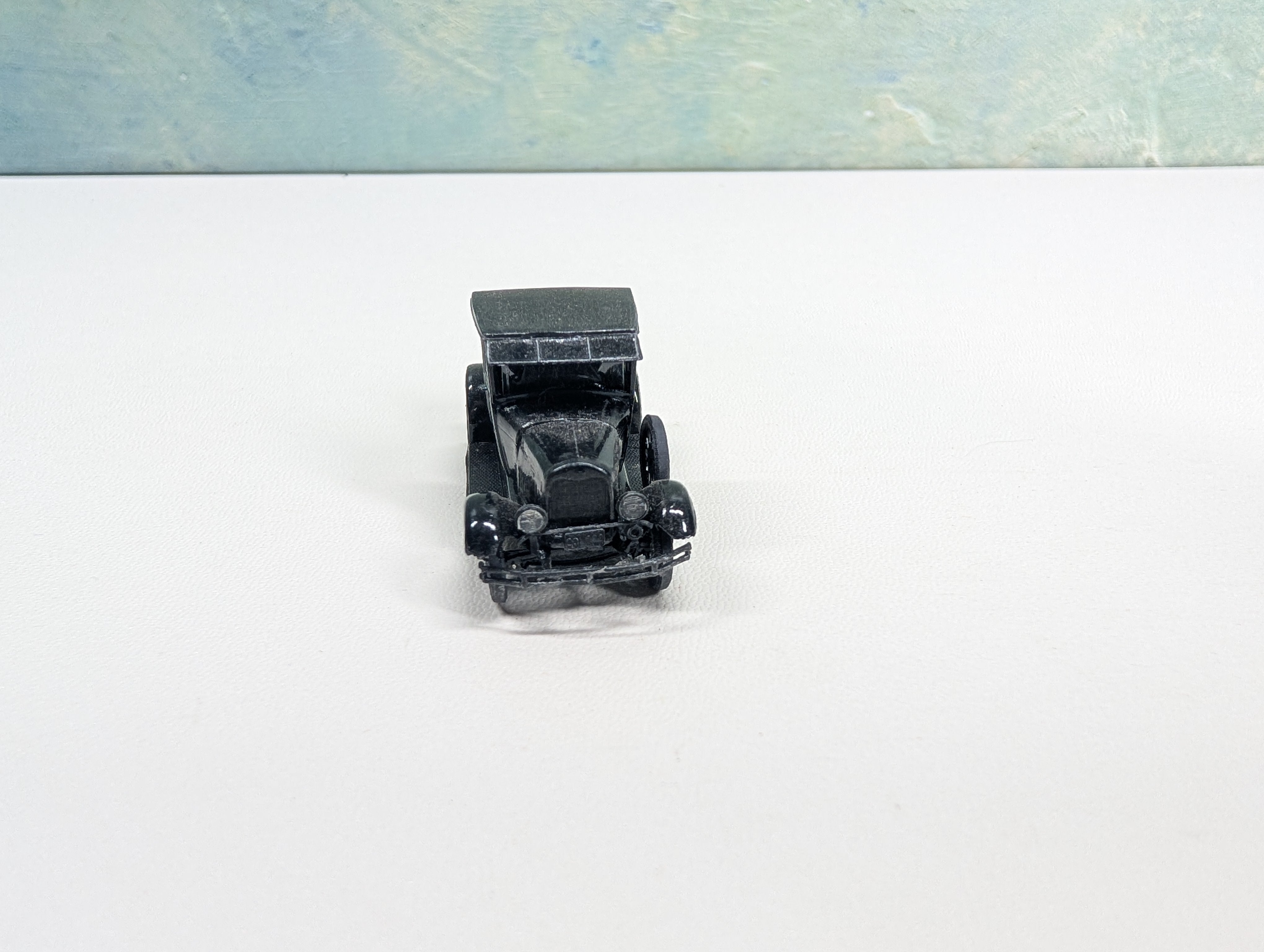 USED HO Scale Old Time Black Truck