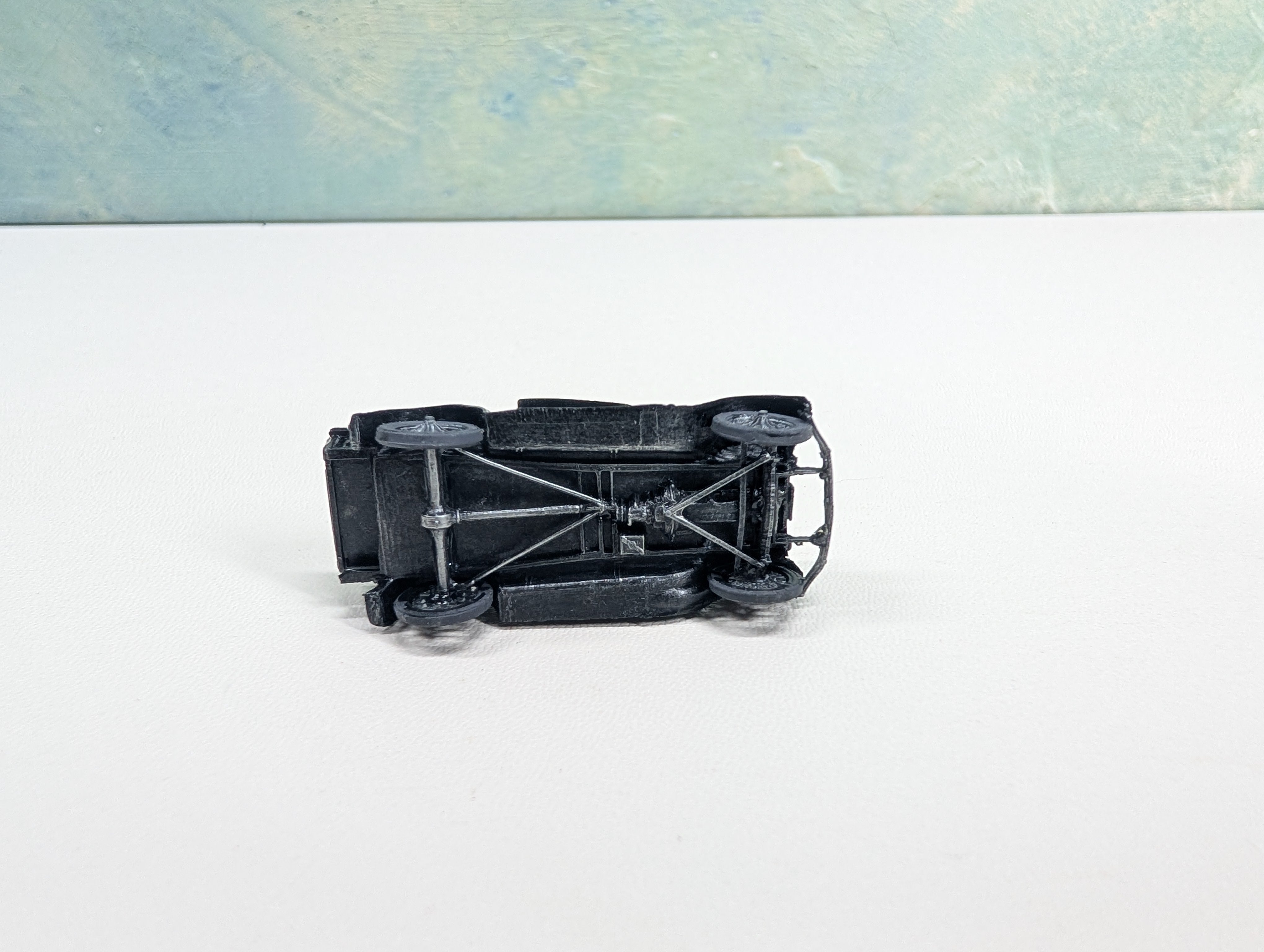 USED HO Scale Old Time Black Truck