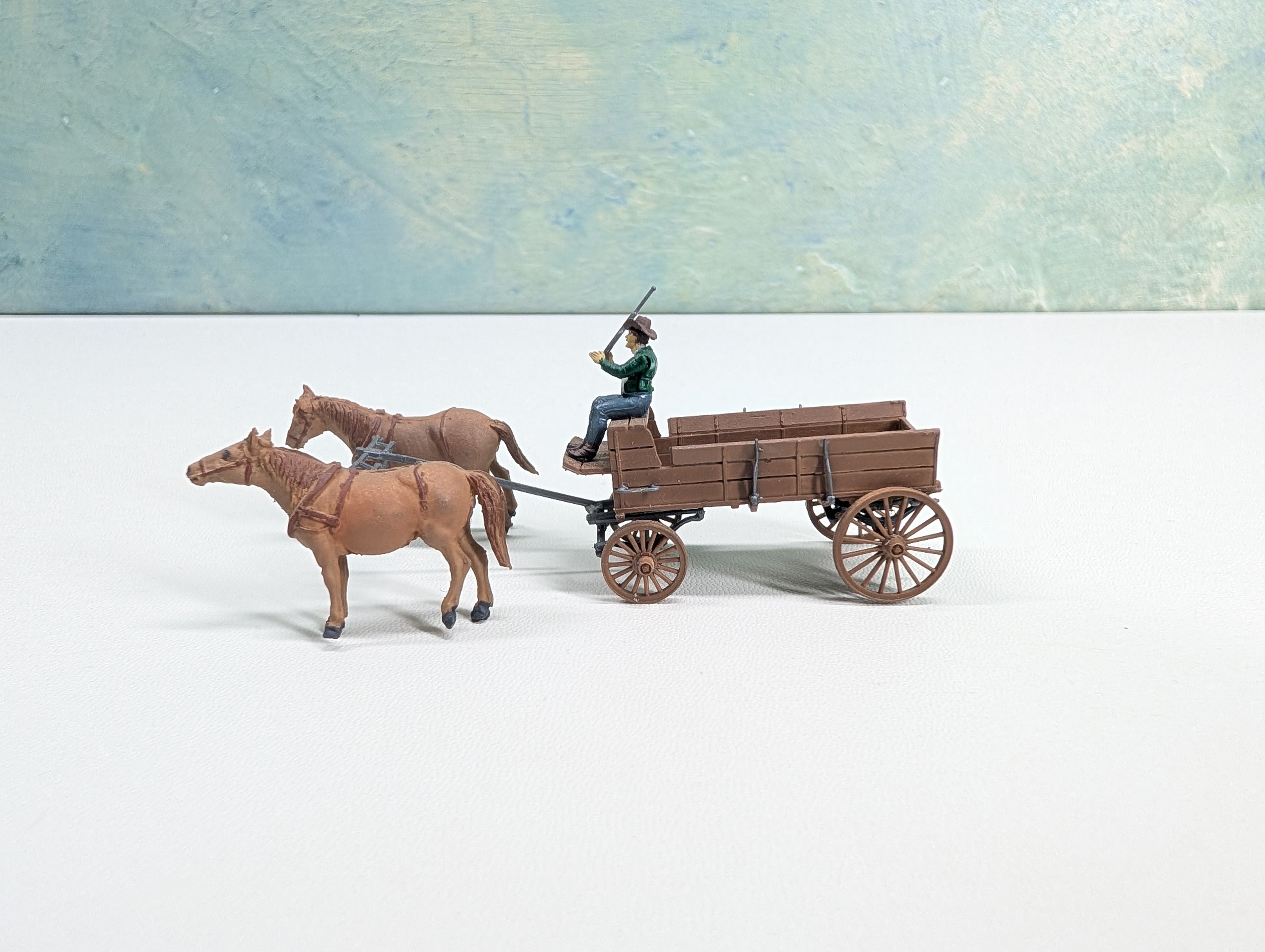 USED HO Scale Horse and Buggy