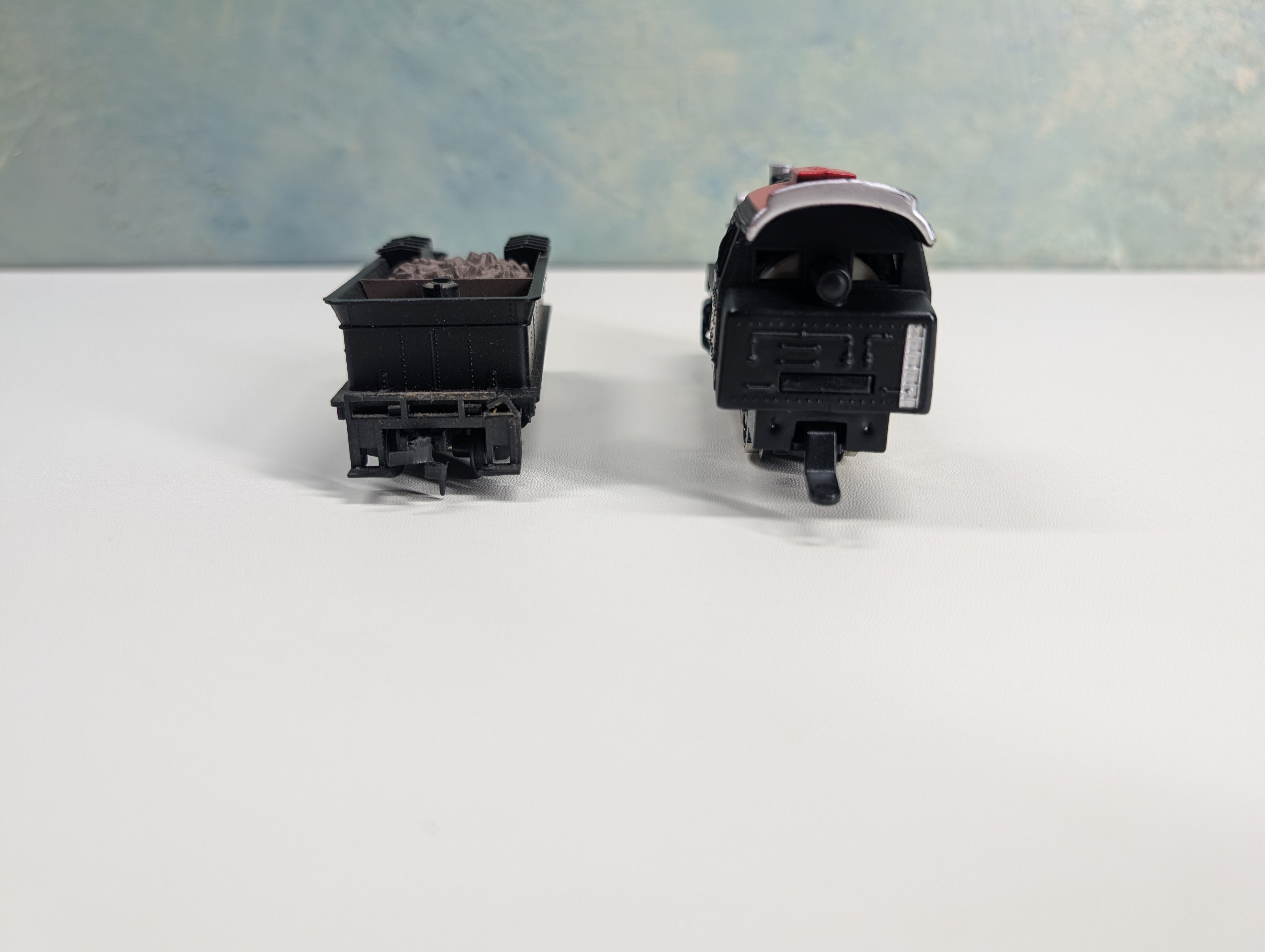 USED Model Power HO Scale 2-6-0 Steam Locomotive Santa Fe ATSF #605 Tested! DC