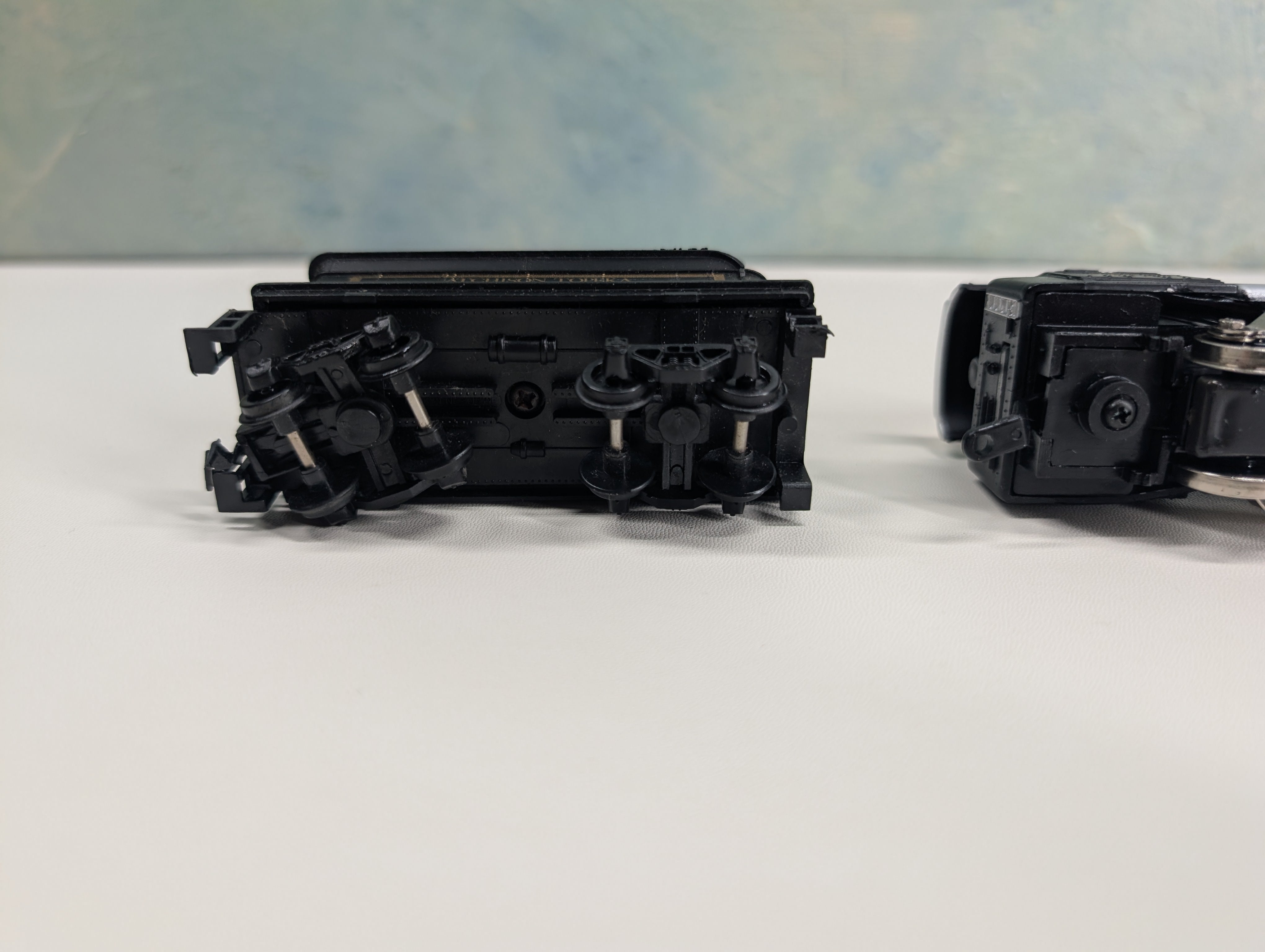 USED Model Power HO Scale 2-6-0 Steam Locomotive Santa Fe ATSF #605 Tested! DC