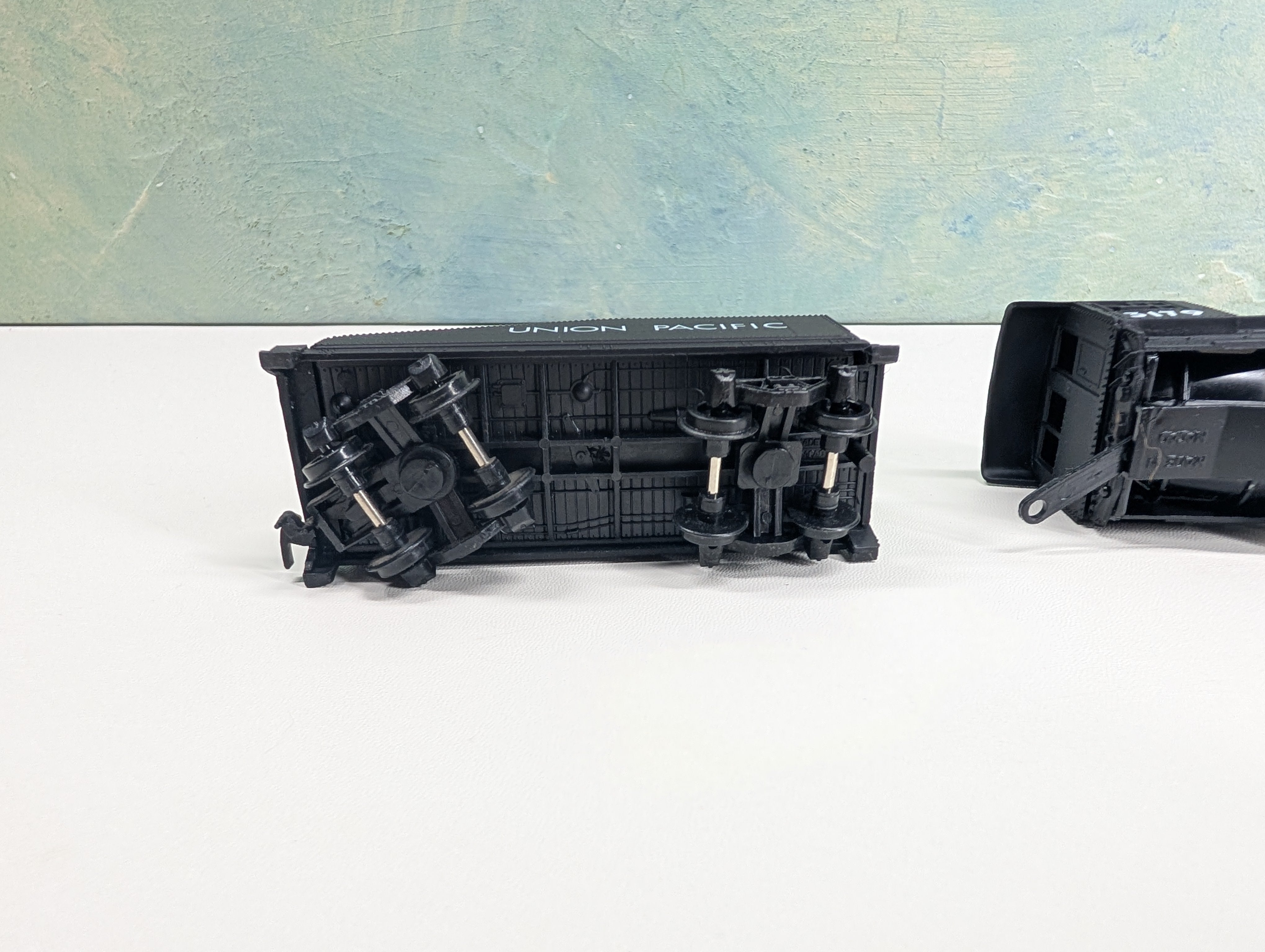 USED Life-Like HO Scale 0-4-0 Steam Locomotive Union Pacific UP #3179 Parts/Repairs DC