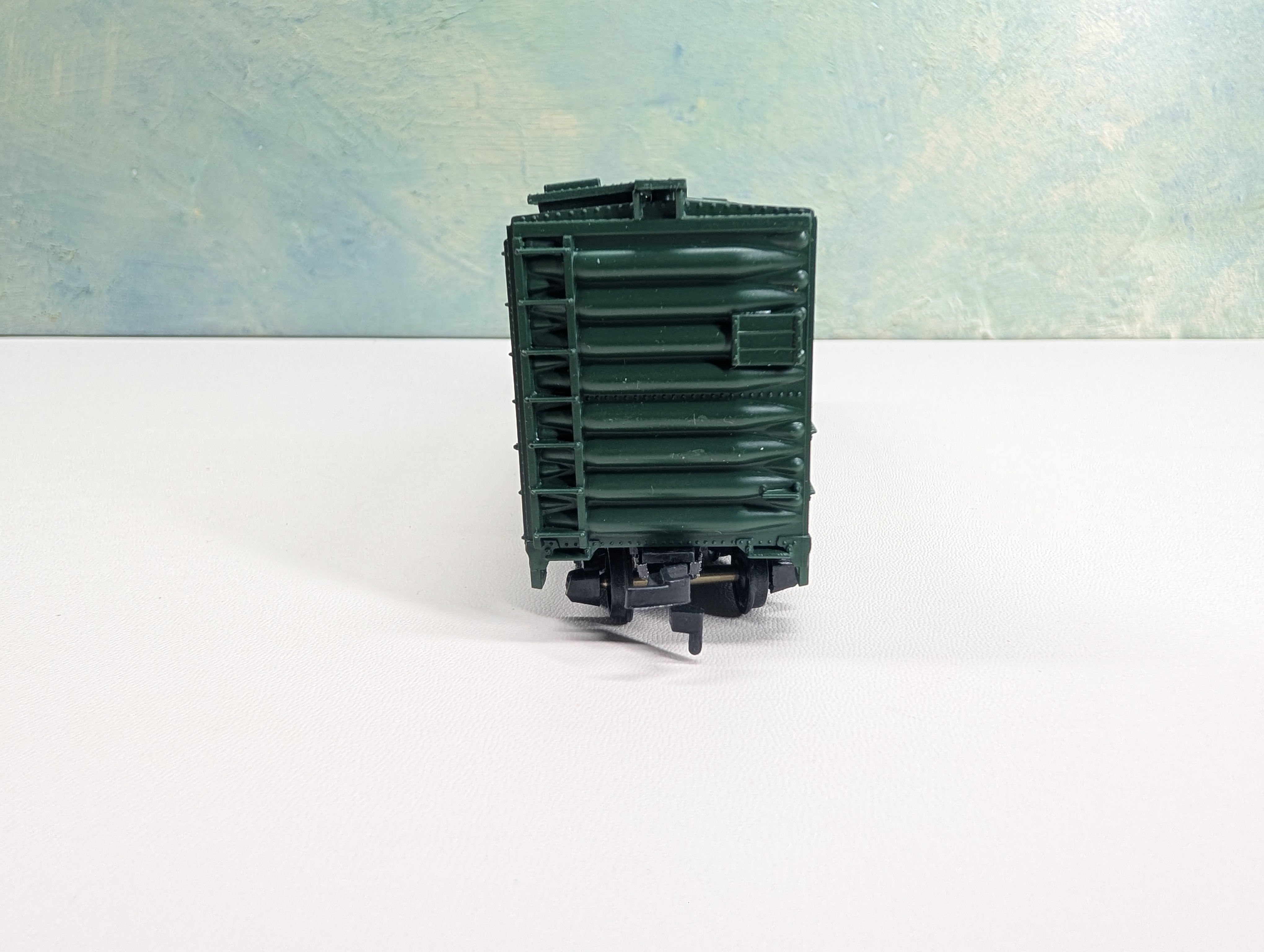 USED Mantua 734-586 HO Scale Heavy 41' Steel Box Car Reading RDG #19810