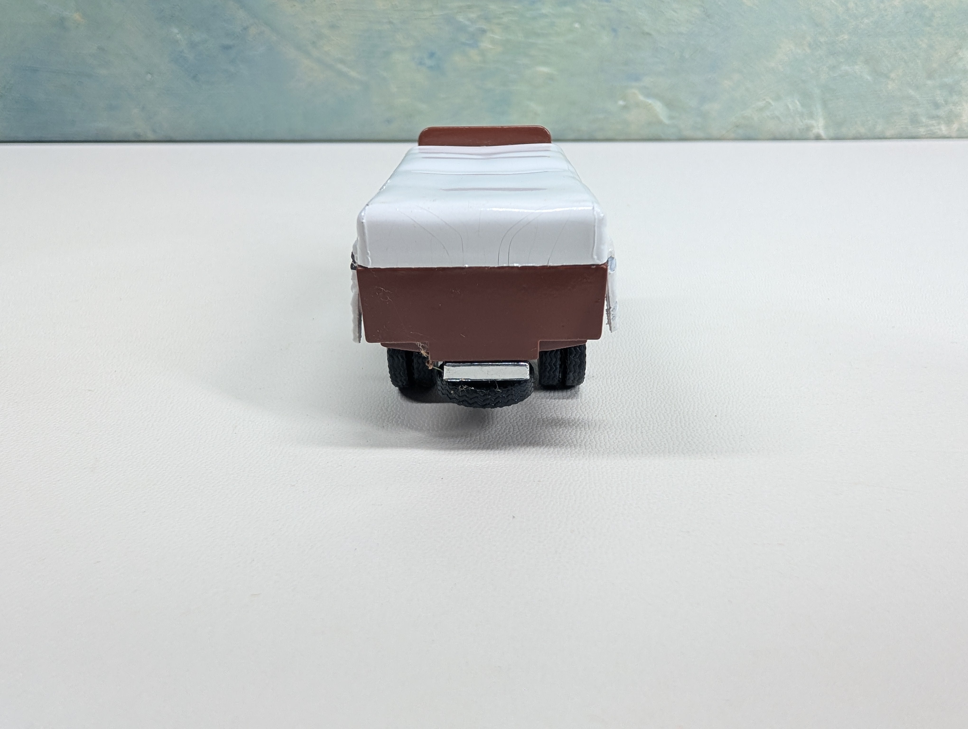 USED IMEX HO Scale Diecast SLSF Frisco Truck w/ Tarp