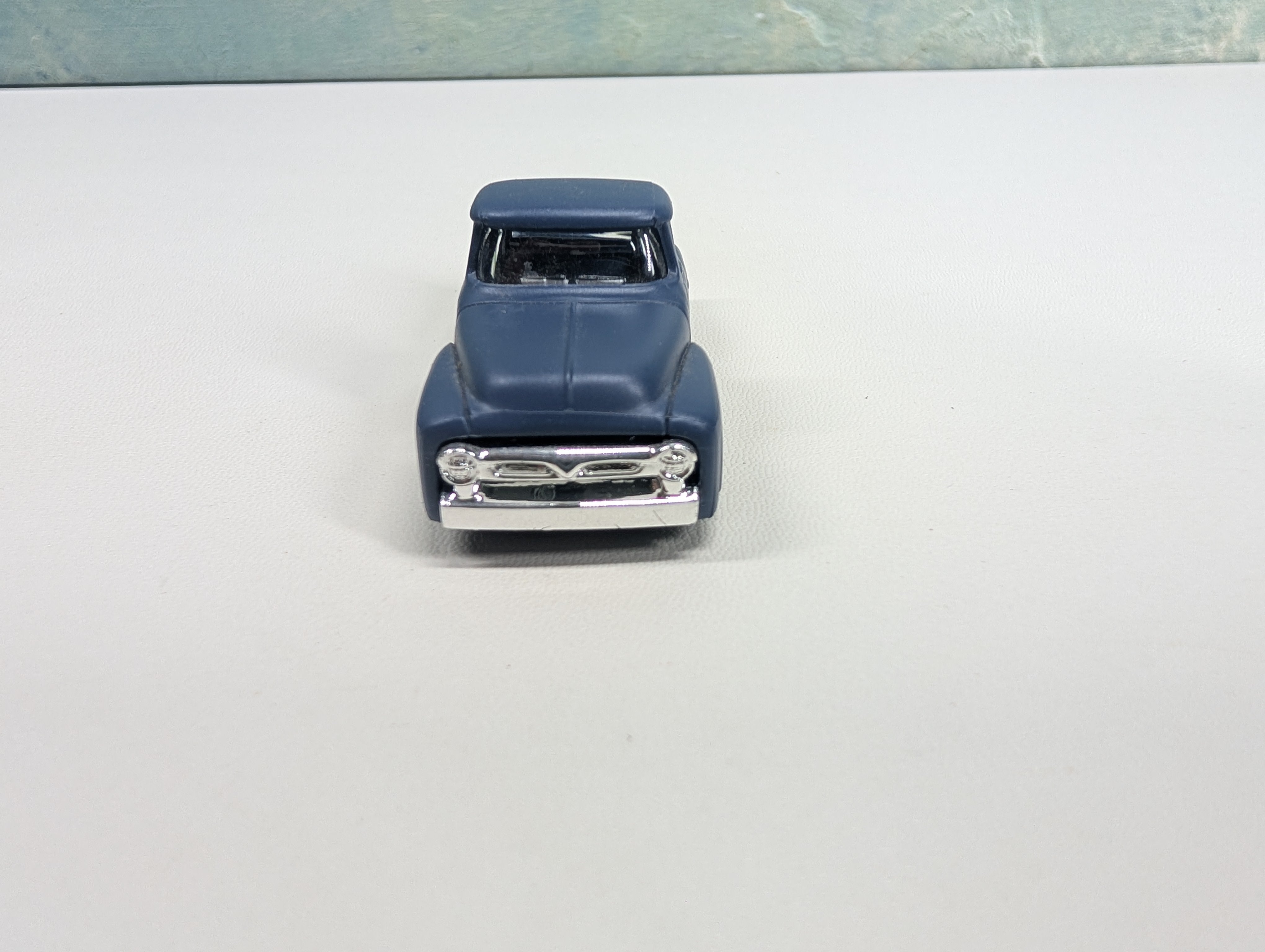 USED HO Scale Blue Pick-Up Truck