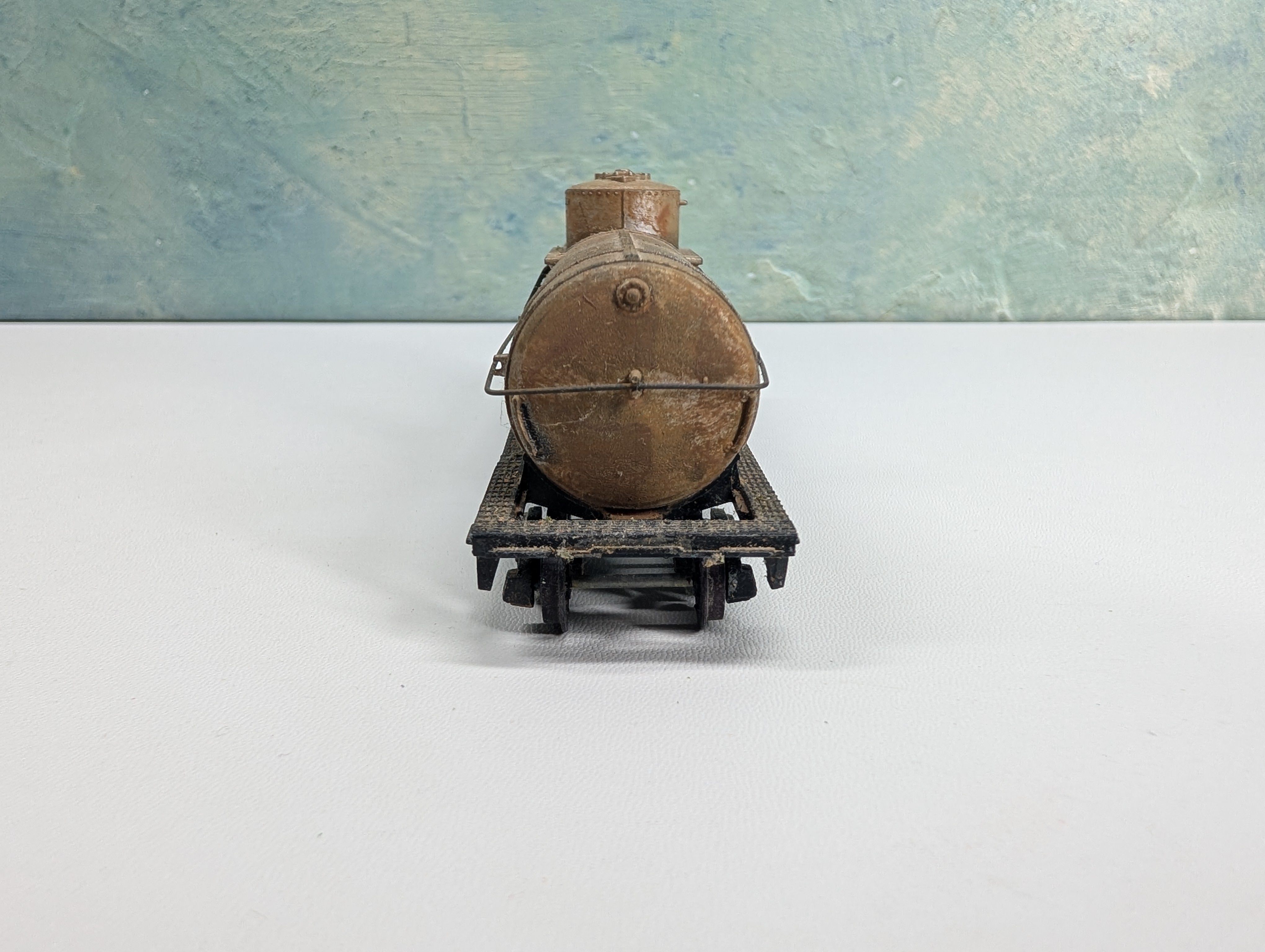 USED Mantua HO Scale Single Dome Tank Car Republic CPOX #8056 Weathered