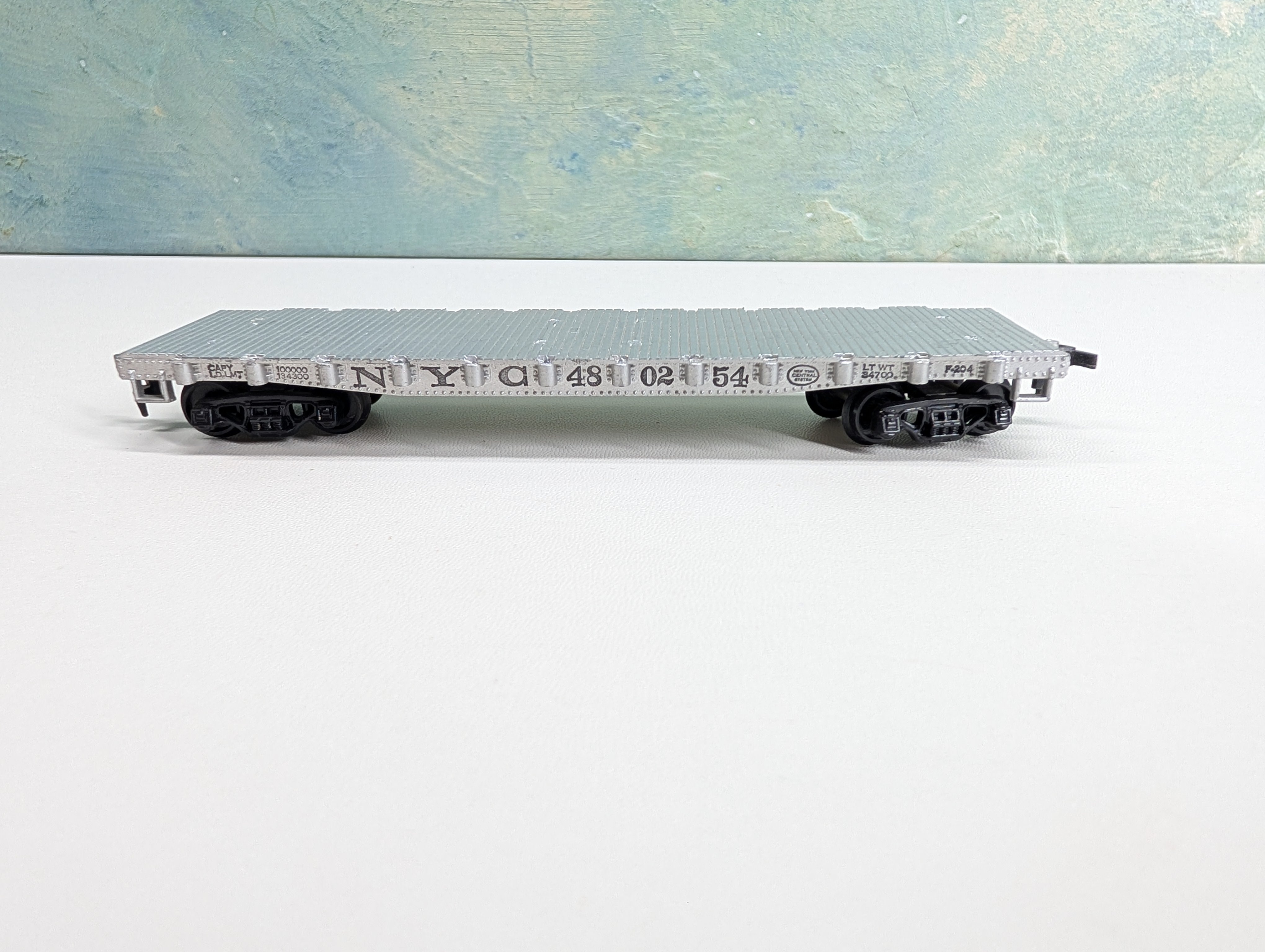 USED Life-Like HO Scale 40' Flat Car New York Central NYC #480254